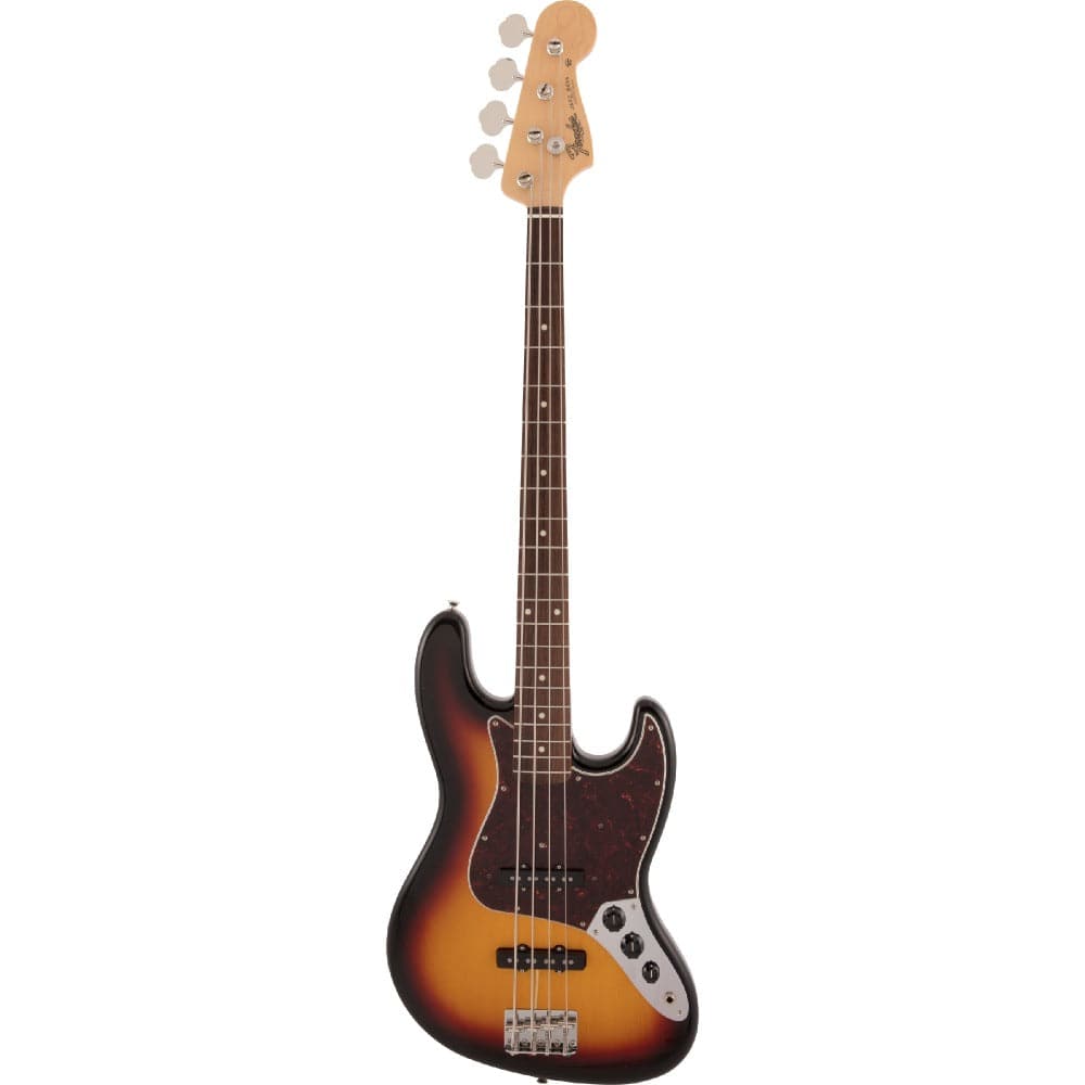fender electric guitars fender traditional '60s jazz 4 string electric bass guitar #color_3-color-sunburst