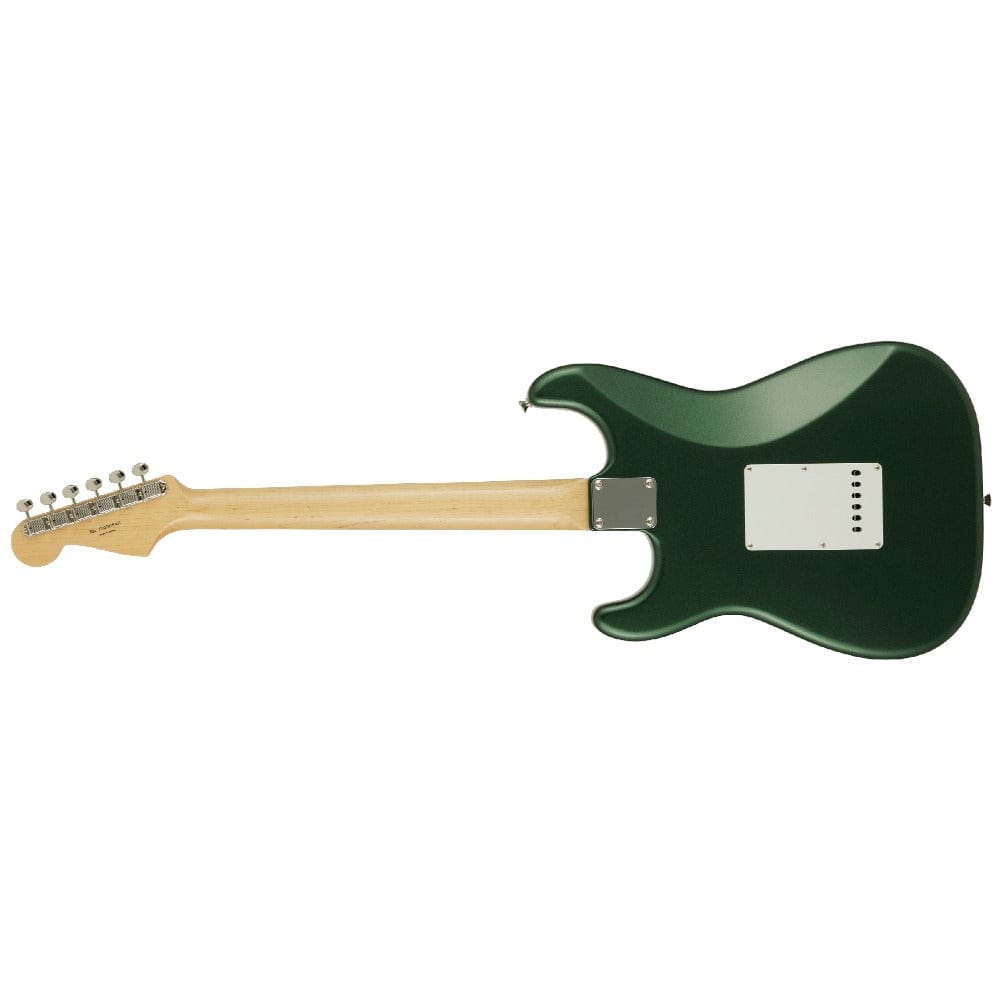 fender electric guitars fender traditional '60s stratocaster 6 string electric guitar #color_aged-sherwood-green-metallic