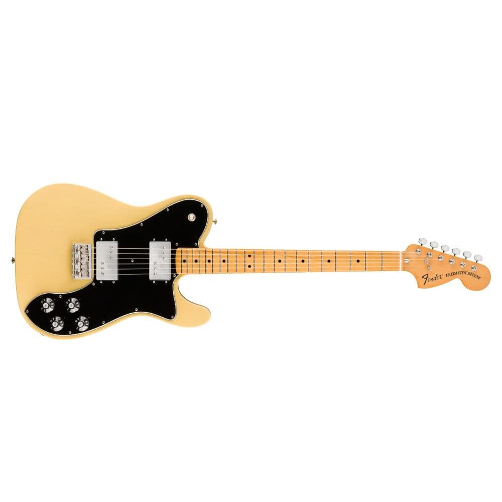 fender electric guitars fender vintera 70s telecaster deluxe electric guitar - maple