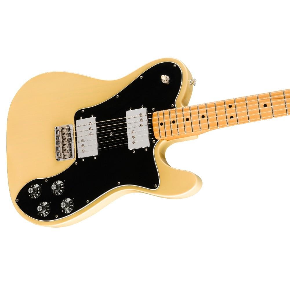 fender electric guitars fender vintera 70s telecaster deluxe electric guitar - maple