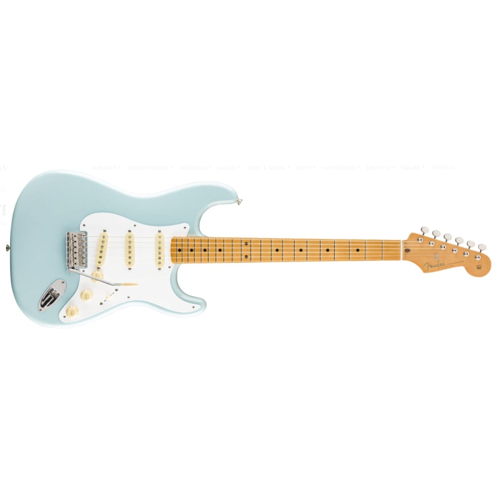 fender electric guitars fender vintera series 50s stratocaster 6 string electric guitar #color_sonic-blue