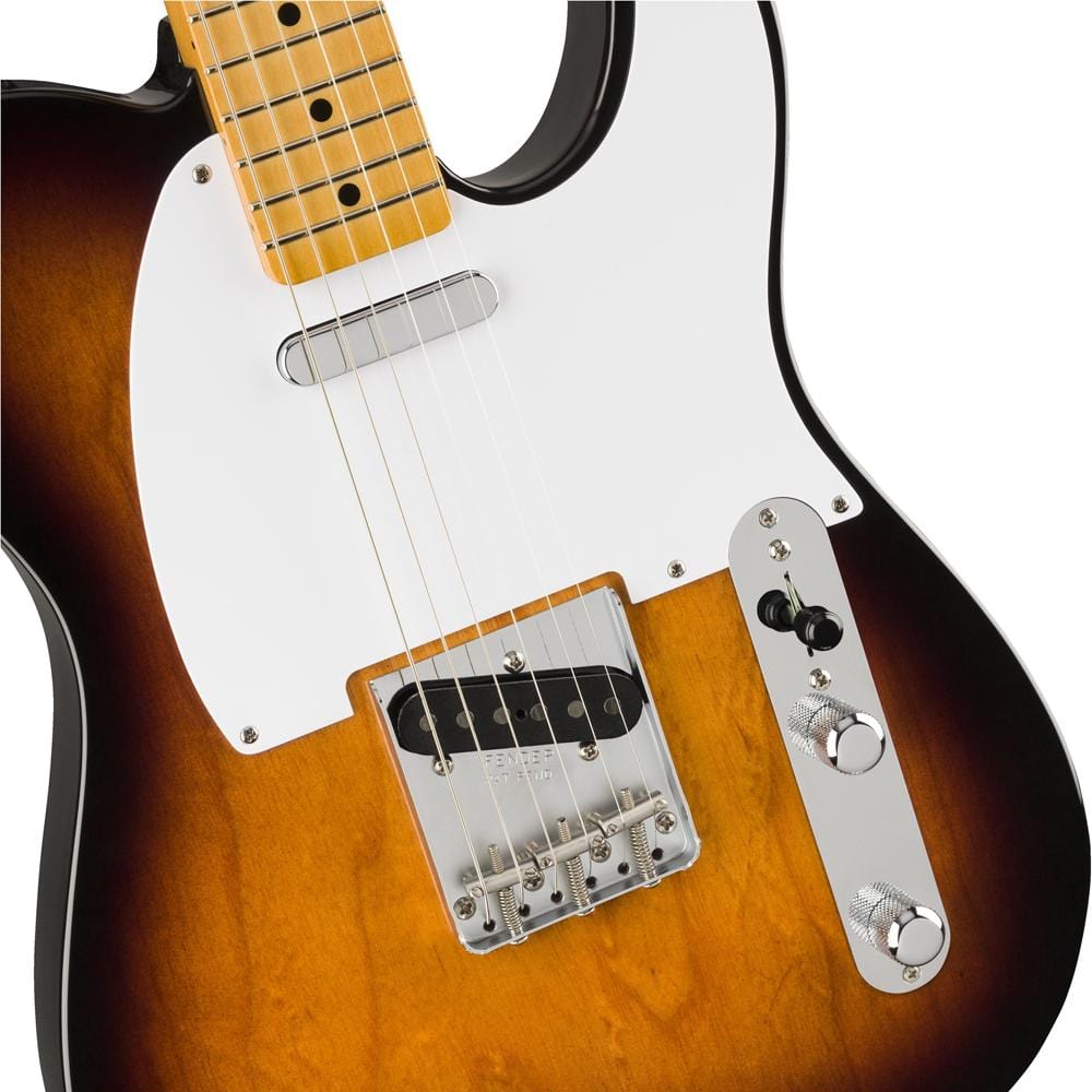 fender electric guitars fender vintera series 50s telecaster 6 string electric guitar - 2 color sunburst