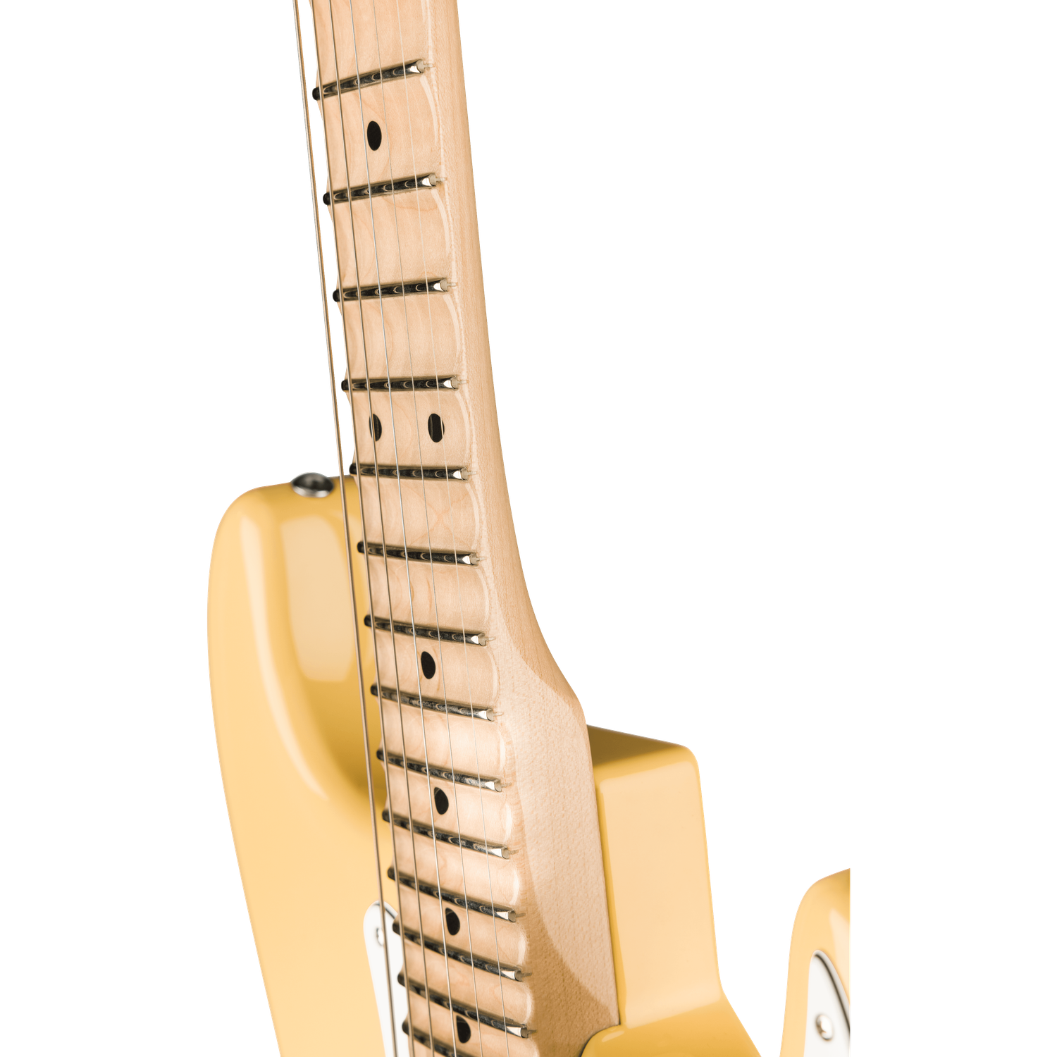 Fender Electric Guitars Fender Yngwie Malmsteen Stratocaster Electric Guitar, Scalloped Maple Fingerboard, Vintage White
