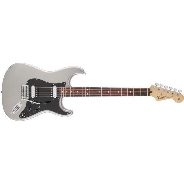 fender electric guitars ghost silver fender standard stratocaster hh electric guitar