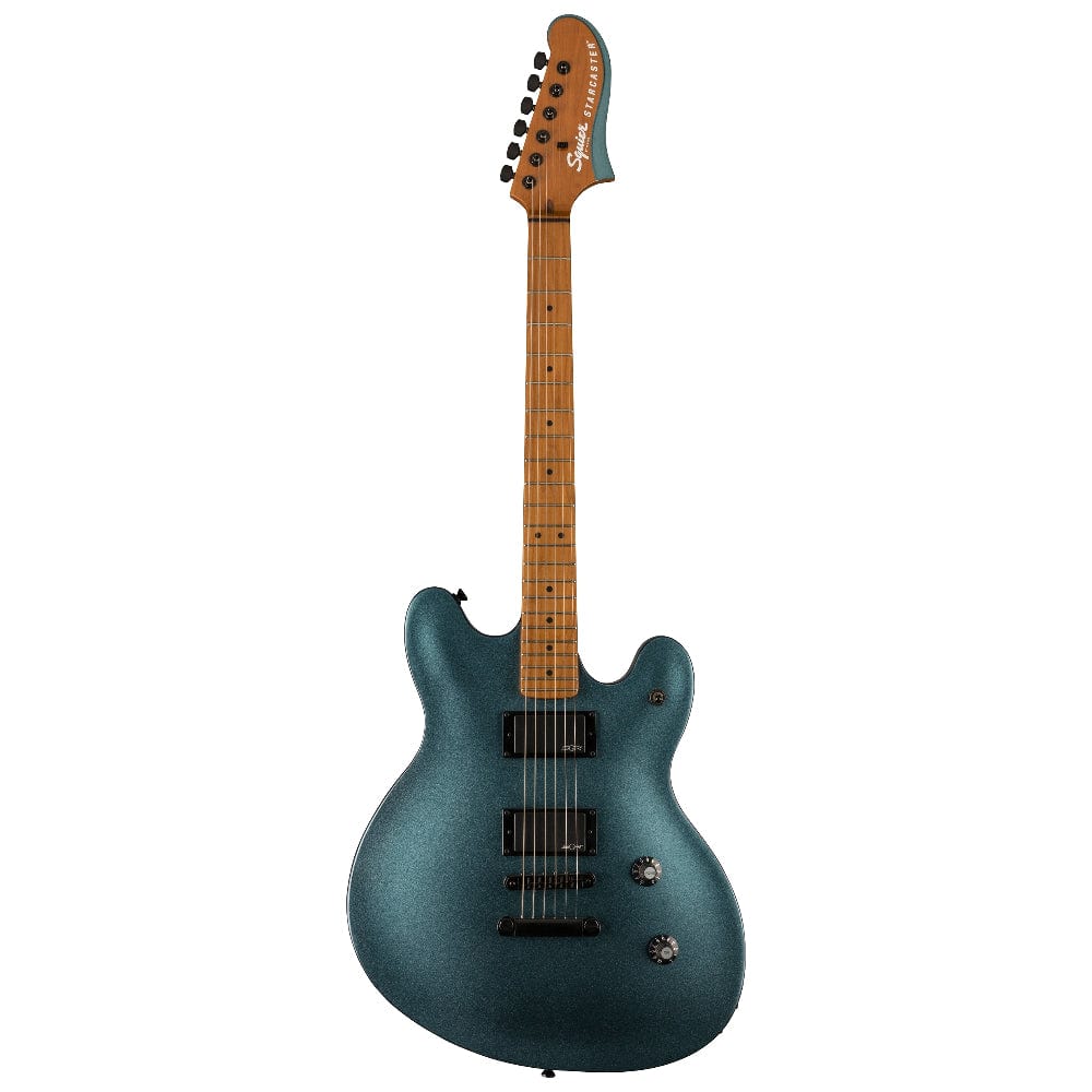 fender electric guitars gunmetal metallic fender squier contemporary active starcaster 6 string electric guitar
