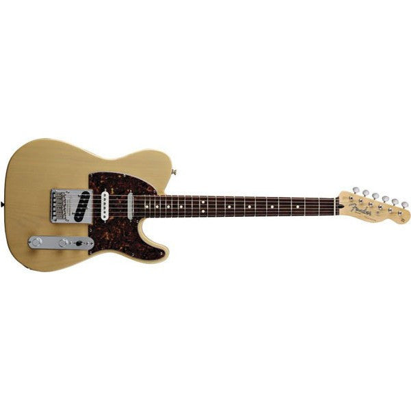 fender electric guitars honey blonde fender deluxe nashville power tele, rosewood fretboard