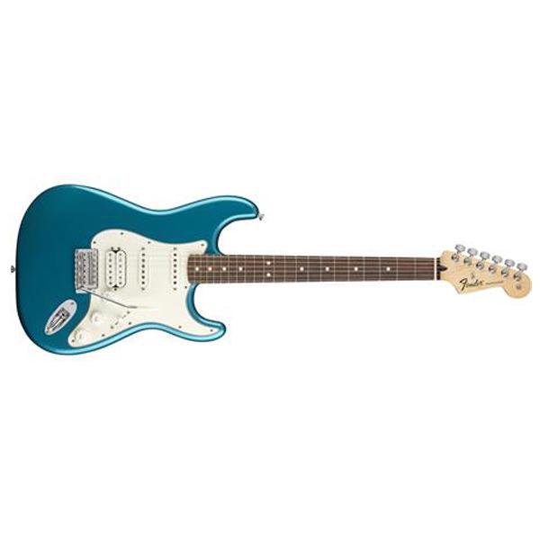 fender electric guitars lake placid blue fender standard stratocaster hss electric guitar #color_lake-placid-blue