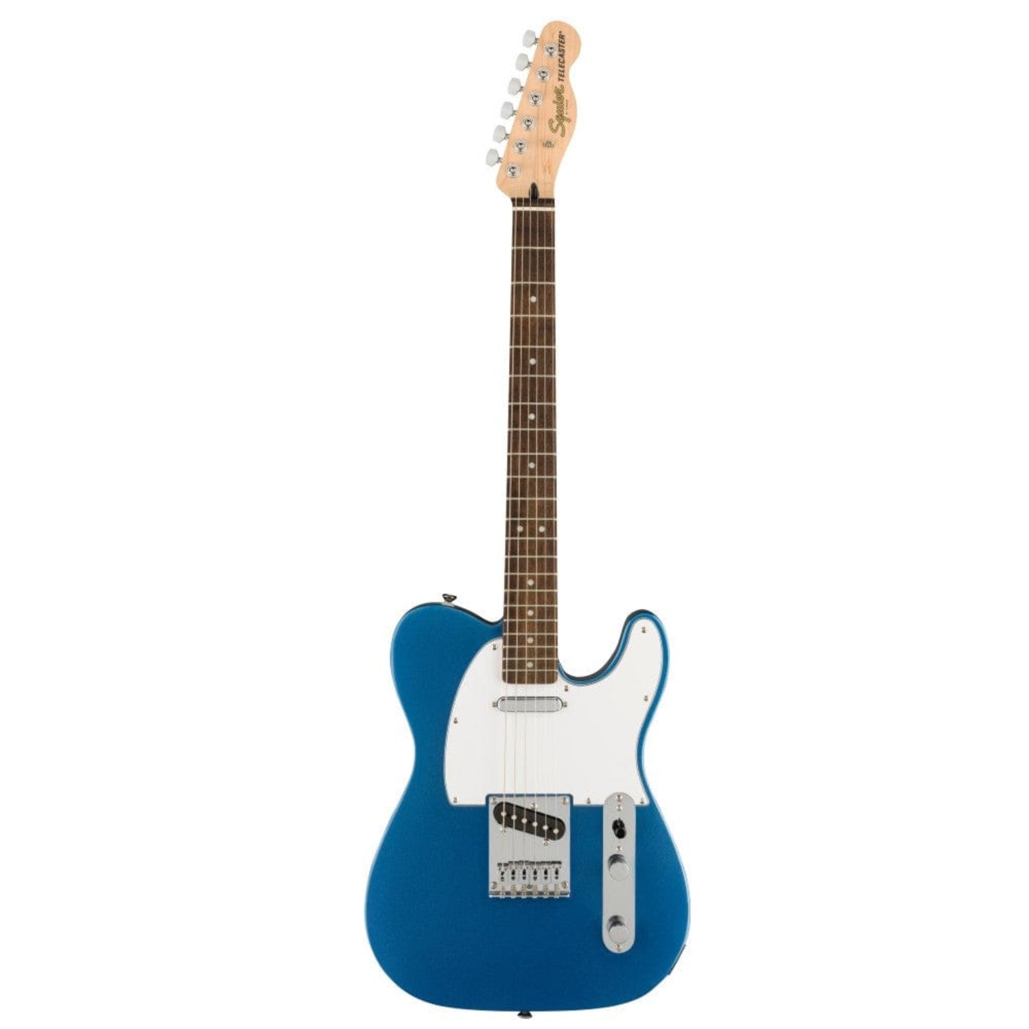 fender electric guitars lake placid blue / indian laurel fender squier affinity series telecaster electric guitar