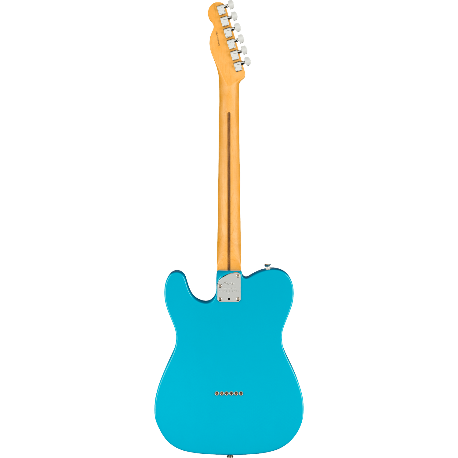 Fender Electric Guitars Miami Blue Fender American Professional II Telecaster Electric Guitar - Miami Blue