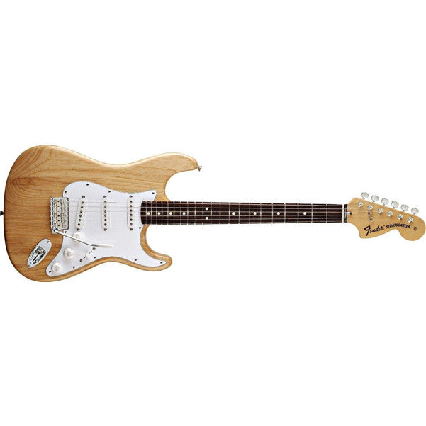 fender electric guitars natural fender classic series '70s stratocaster, rosewood fretboard #color_natural