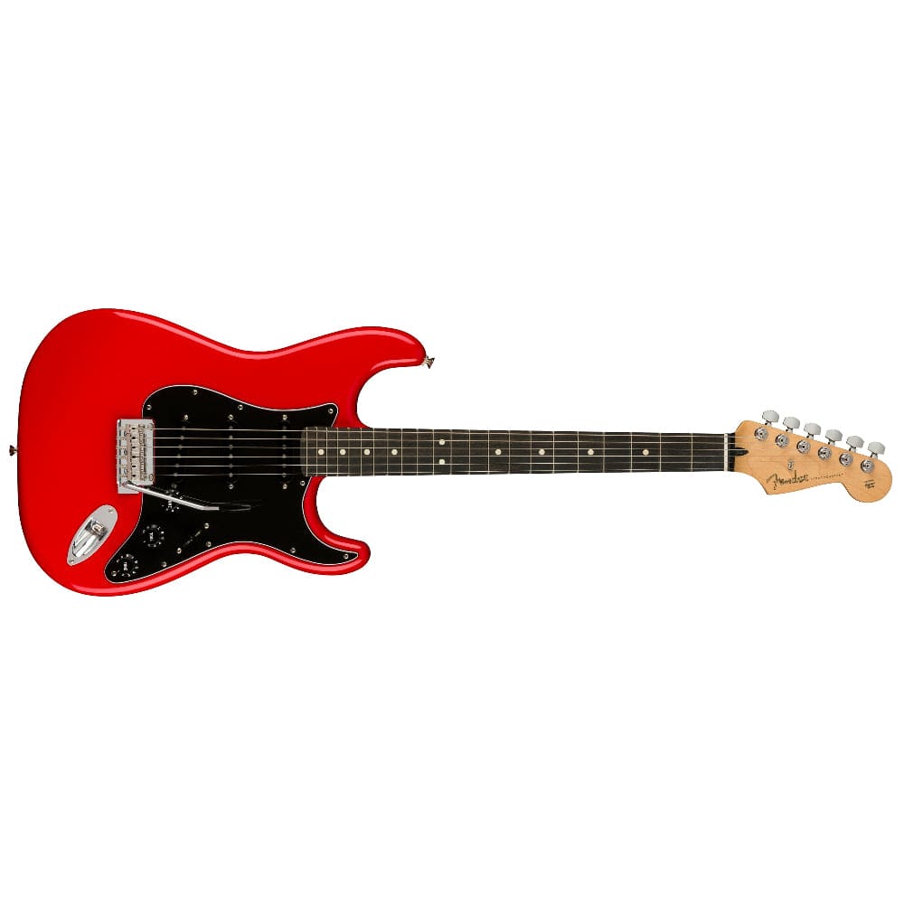 fender electric guitars neon red fender limited edition player stratocaster 6 string electric guitar - neon red #color_neon-red,fingerboard_ebony