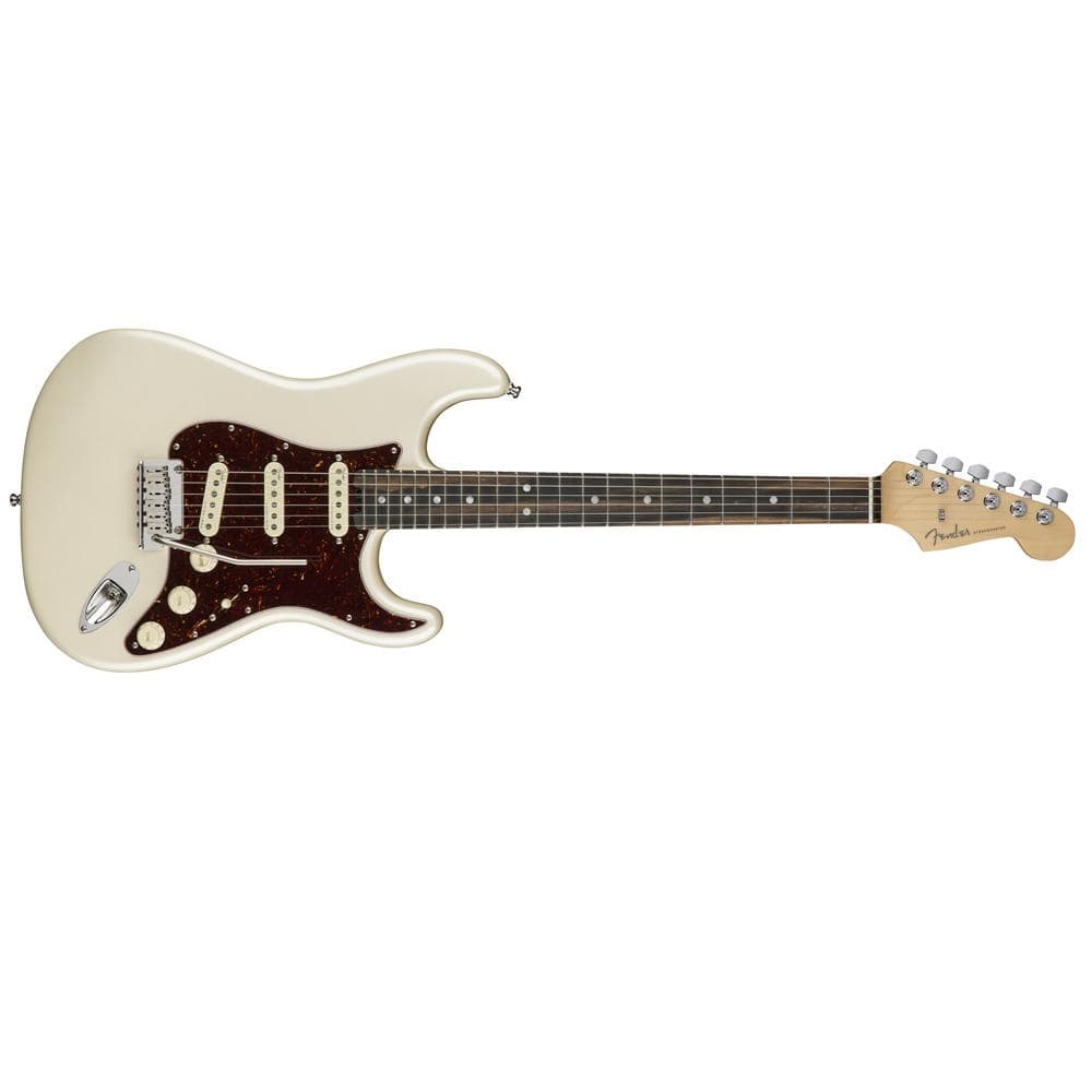 fender electric guitars olympic white fender american elite stratocaster 6-string electric guitar