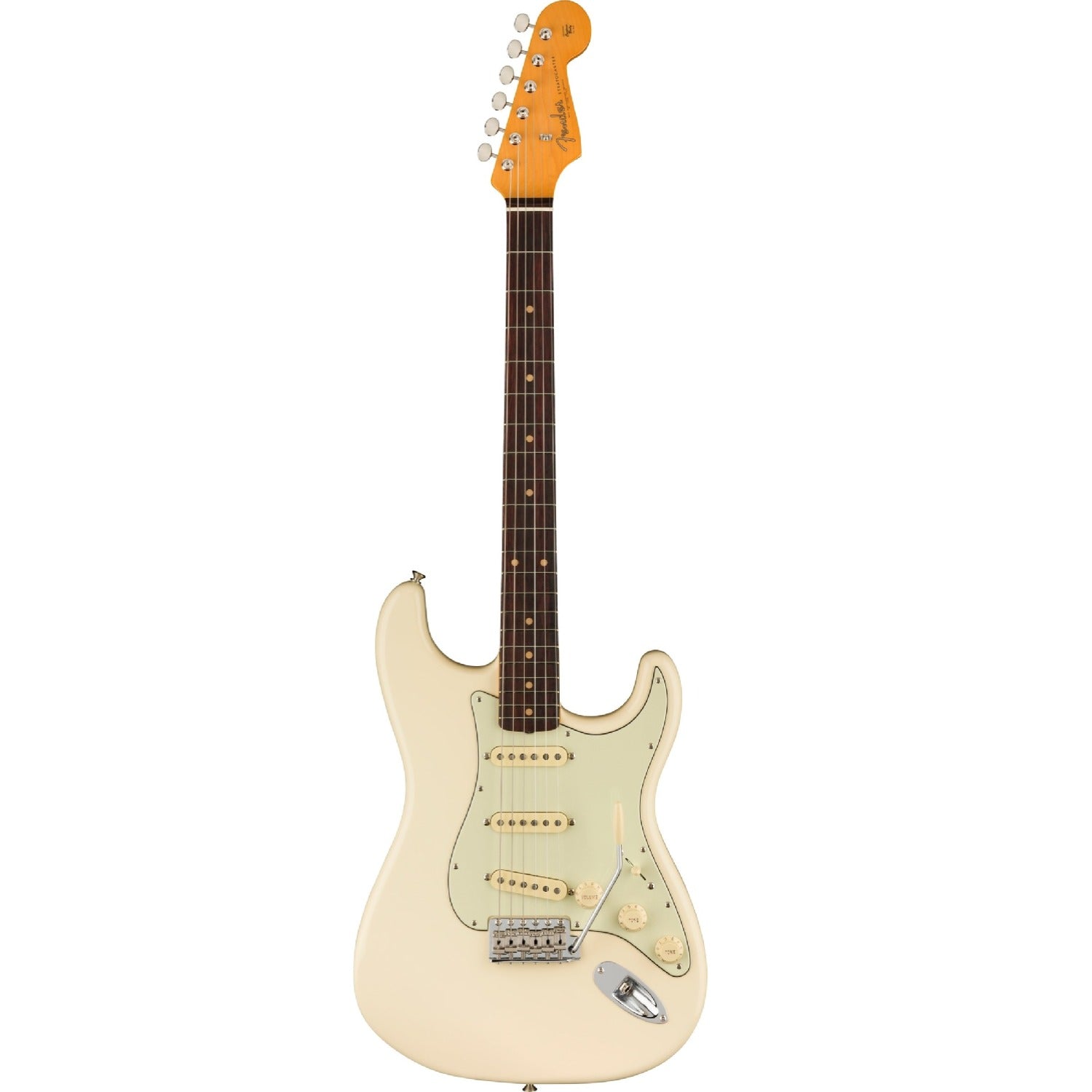 Fender Electric Guitars Olympic White Fender American Vintage II 1961 Stratocaster Electric Guitar with Case
