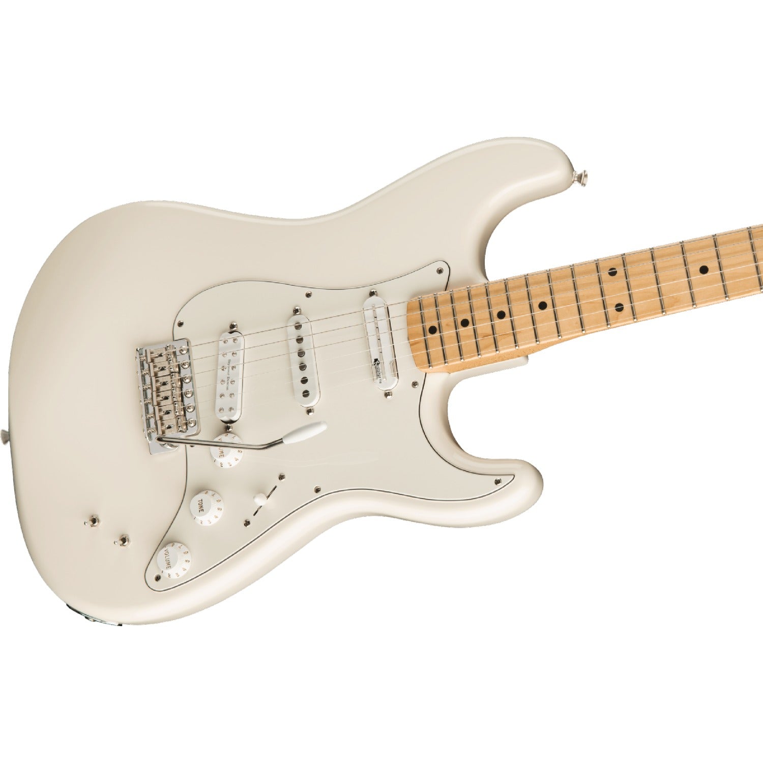 Fender Electric Guitars Olympic White Fender EOB Sustainer Stratocaster 6 String Electric Guitar