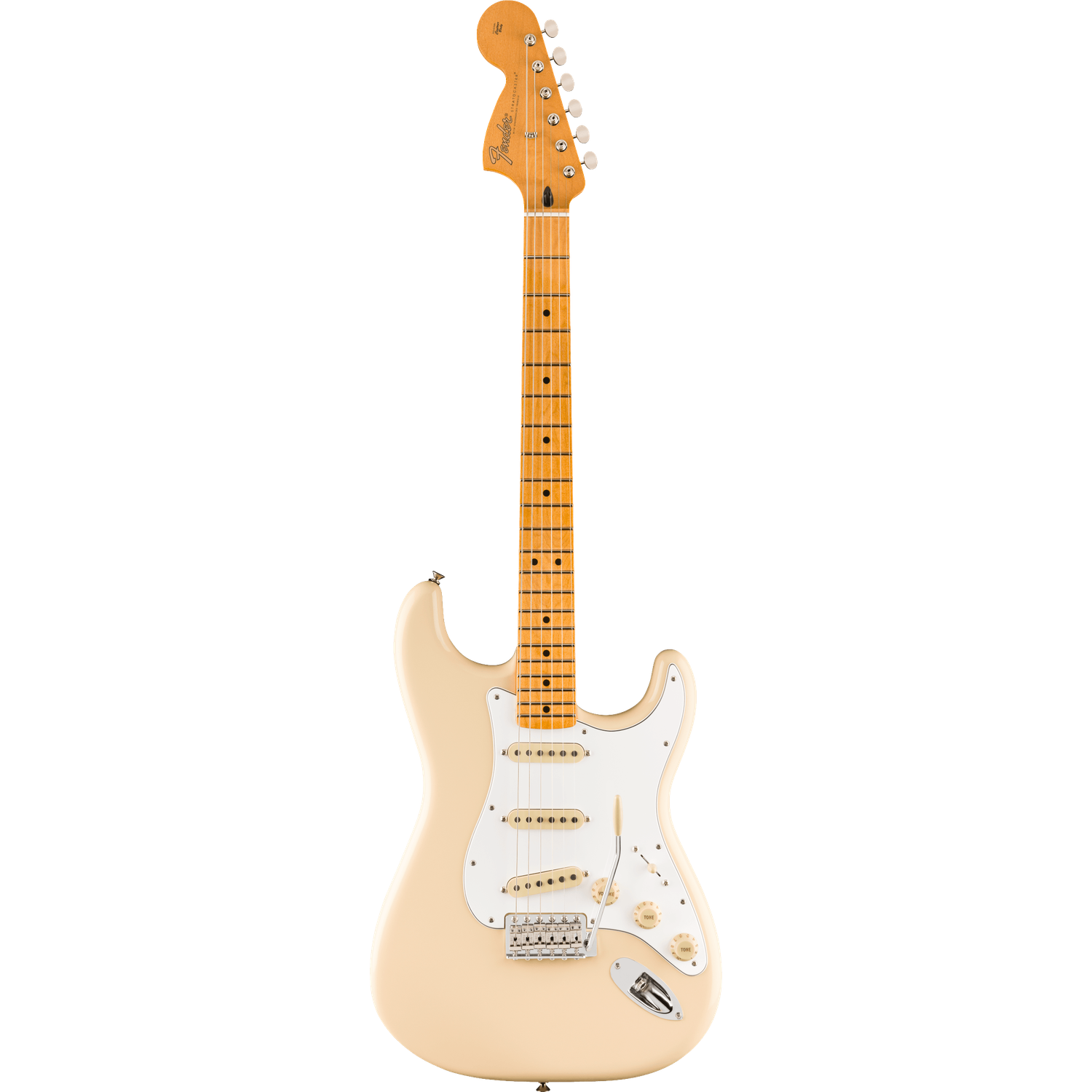 Fender Electric Guitars Olympic White Fender Jimi Hendrix Stratocaster 6-String SSS Electric Guitar