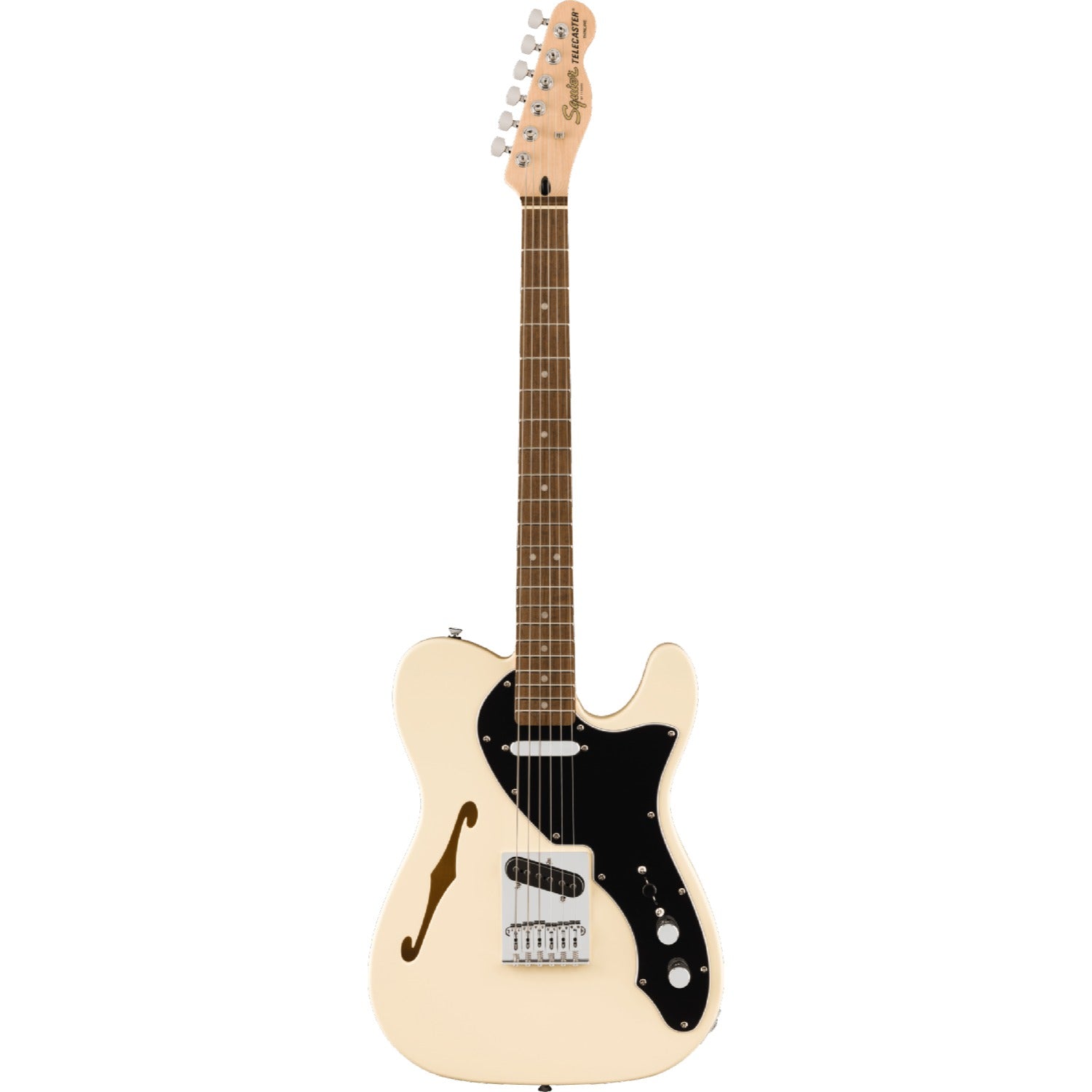 Fender Electric Guitars Olympic White Fender Squier Affinity Telecaster Thinline 6 String Electric Guitar