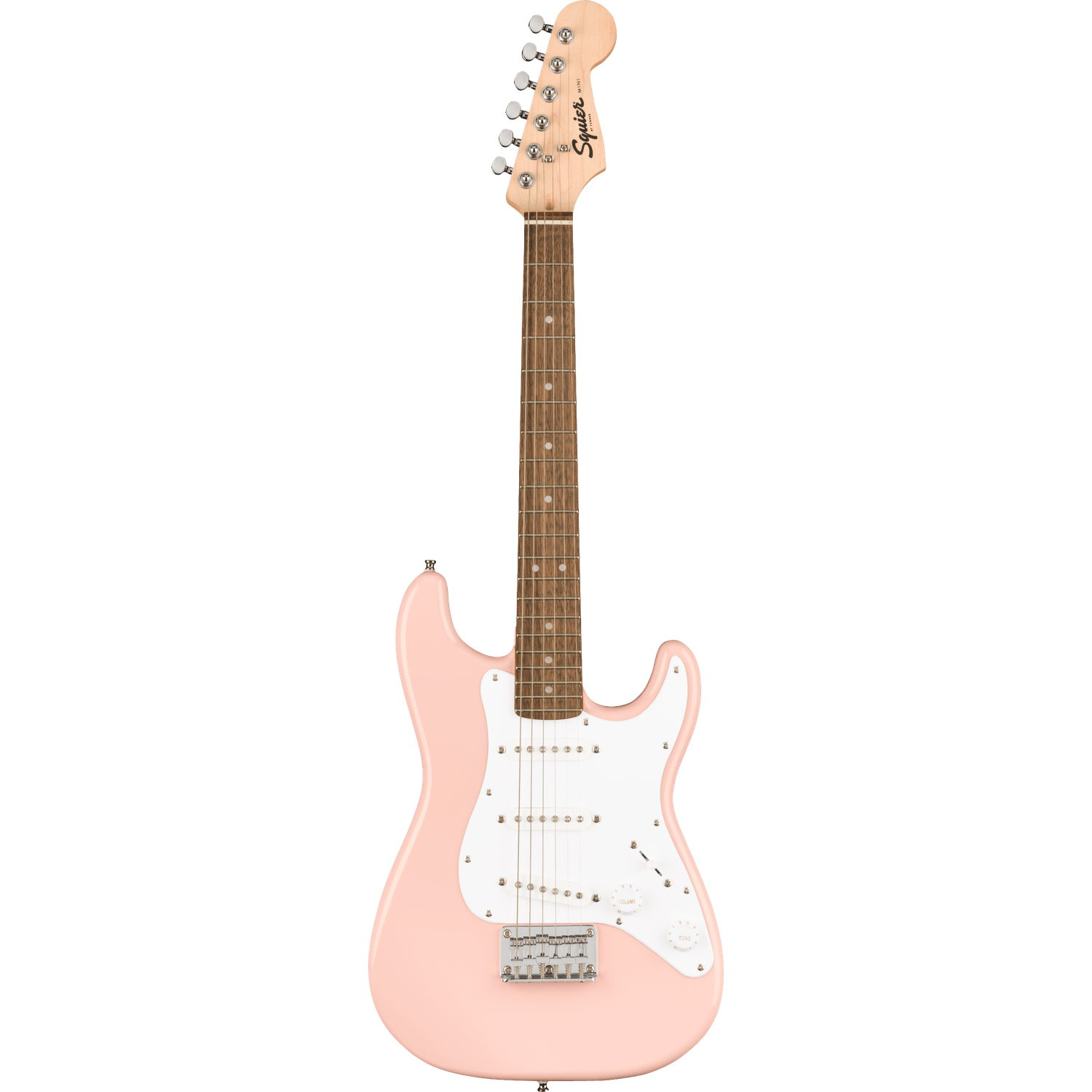 Fender Electric Guitars Pink / Right Handed Fender Mini Stratocaster 6 String Electric Guitar