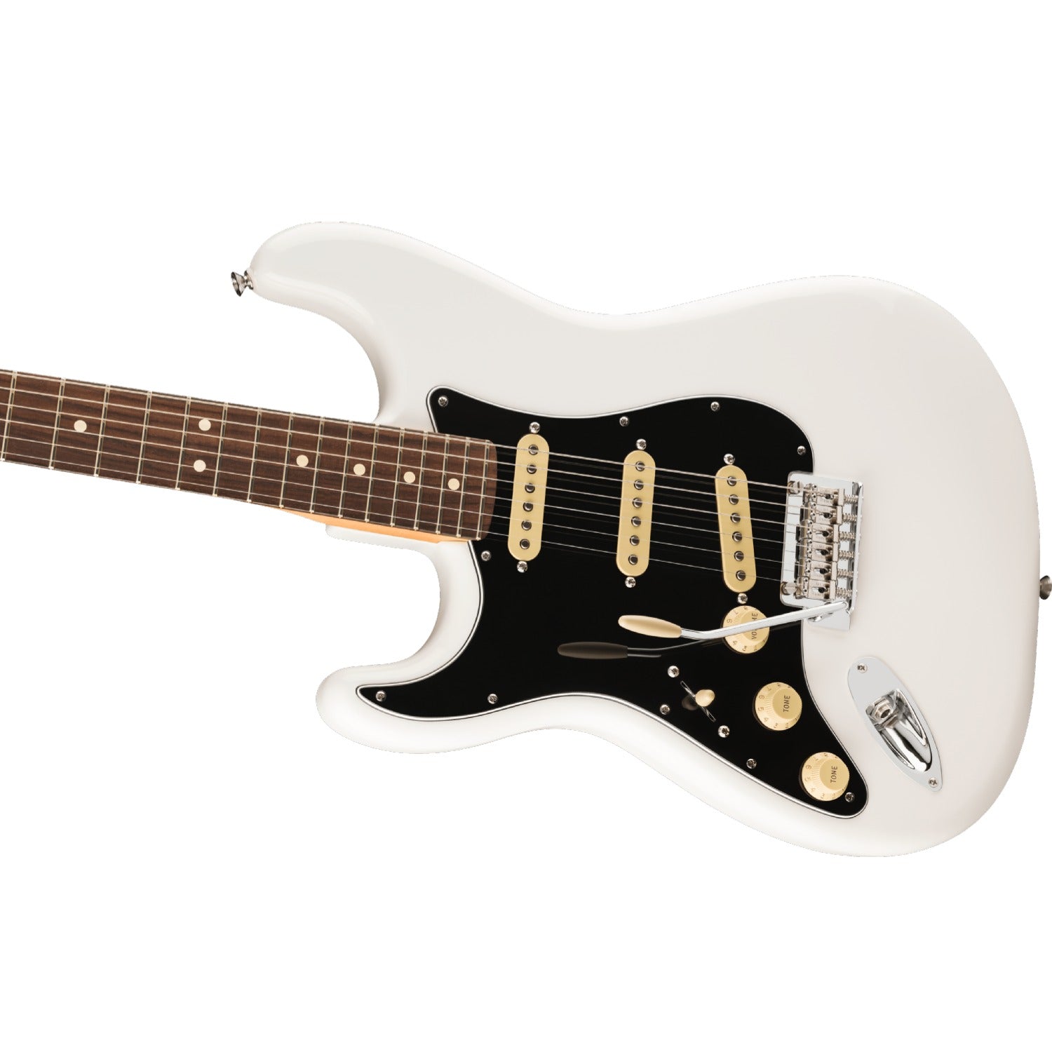 Fender Electric Guitars Polar White Fender Player II Stratocaster 6 String Electric Guitar - Left Handed