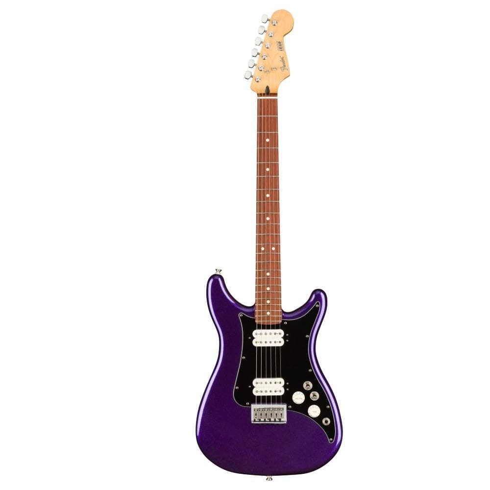 fender electric guitars purple metallic / pau ferro fender player lead iii 6 string electric guitar