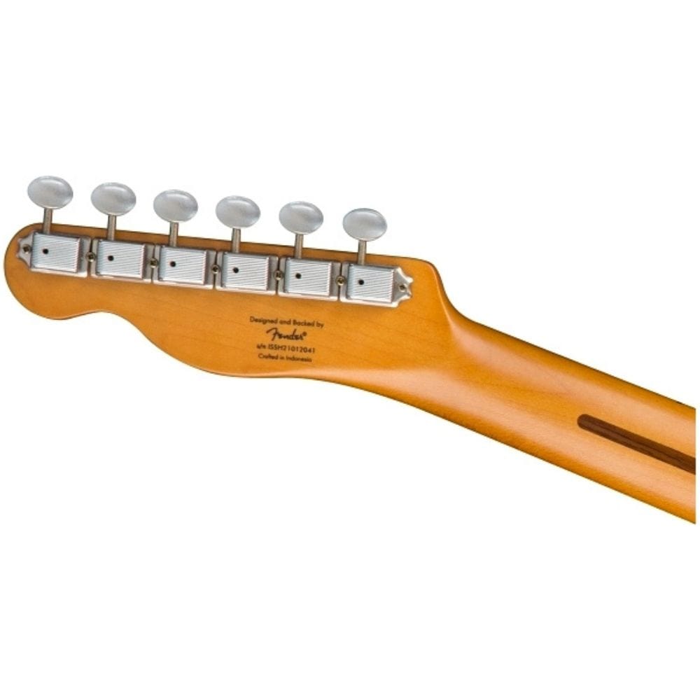 fender electric guitars satin vintage blonde fender 40th anniversary telecaster vintage edition 6 string electric guitar - satin vintage blonde