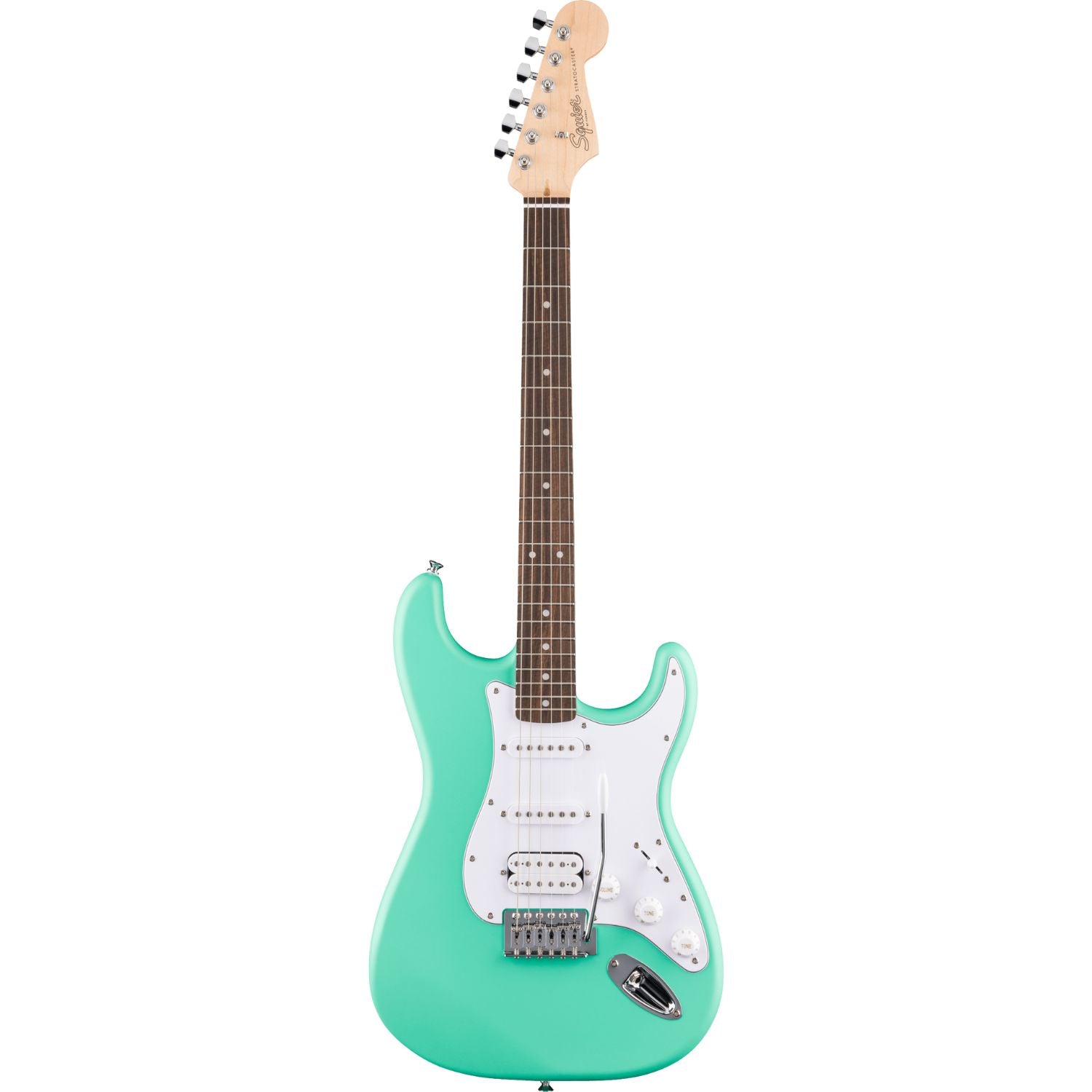 Fender Electric Guitars Sea Foam Green Fender Debut Collection Stratocaster 6 String Electric Guitar #color_sea-foam-green