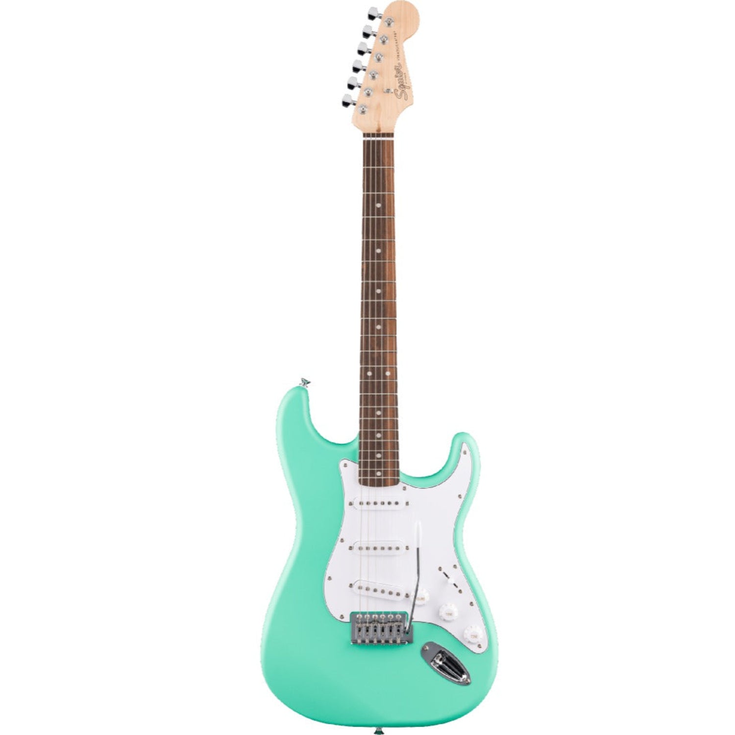 Fender Electric Guitars Sea Foam Green / Single Fender Squier Debut Stratocaster Electric Guitar #color_sea-foam-green,style_single