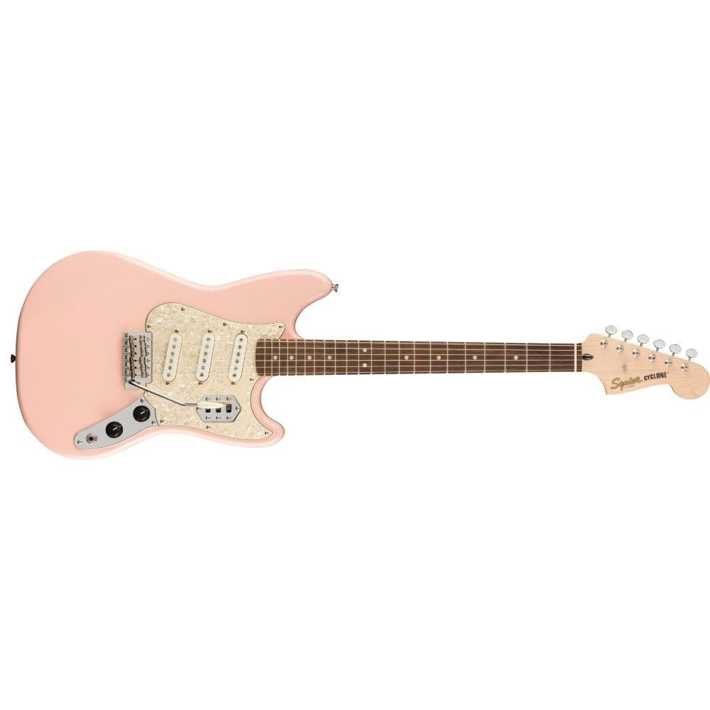 fender electric guitars shell pink fender paranormal cyclone 6-strings electric guitar #color_shell-pink