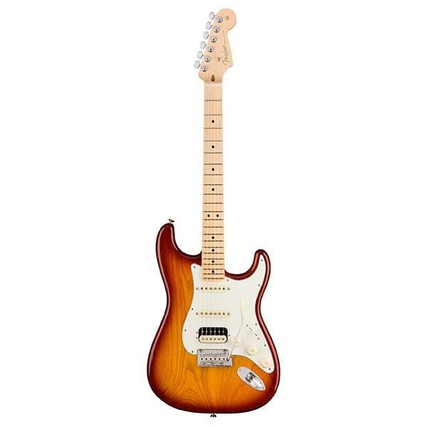 fender electric guitars sienna sunburst fender american pro stratocaster hss shawbucker electric guitar #color_sienna-sunburst