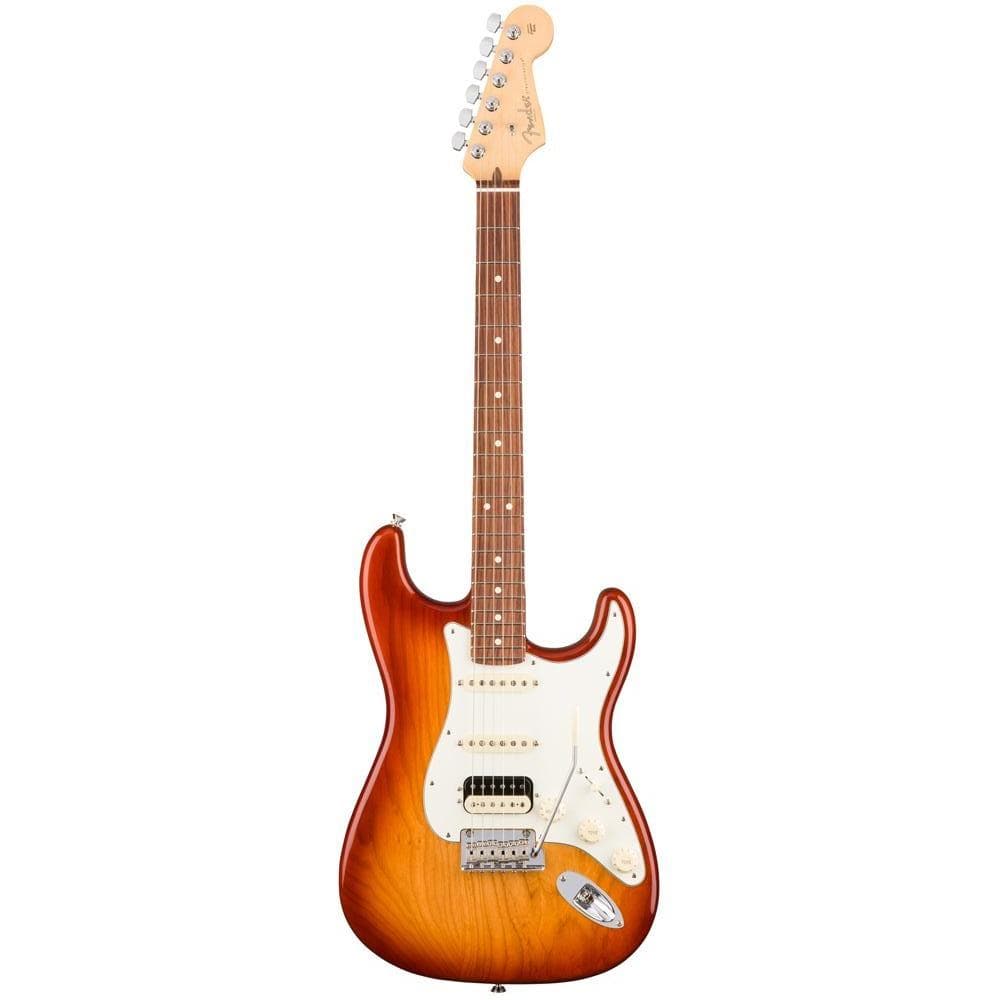 fender electric guitars sienna sunburst fender american professional stratocaster hss shawbucker rosewood fretboard electric guitar #color_sienna-sunburst
