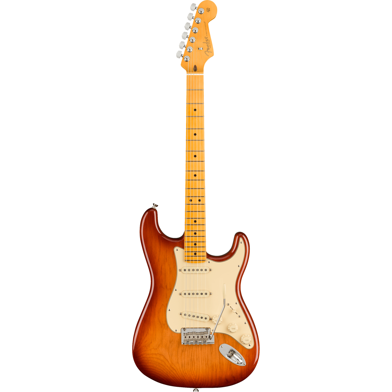 Fender Electric Guitars Sienna Sunburst / Maple Fender American Pro II Stratocaster Electric Guitar