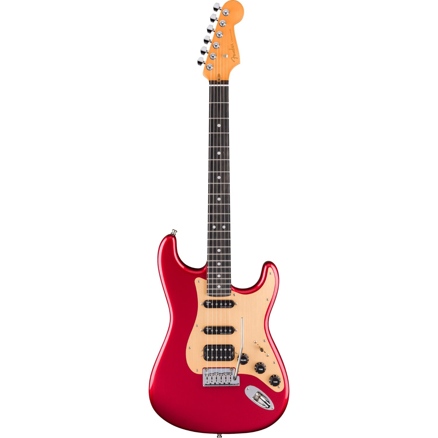 Fender Electric Guitars Sinister Red Fender Limited Edition American Ultra II Stratocaster 6 String Electric Guitar #color_sinister-red