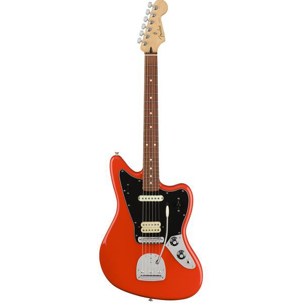 fender electric guitars sonic red fender player jaguar 6 string electric guitar #color_sonic-red