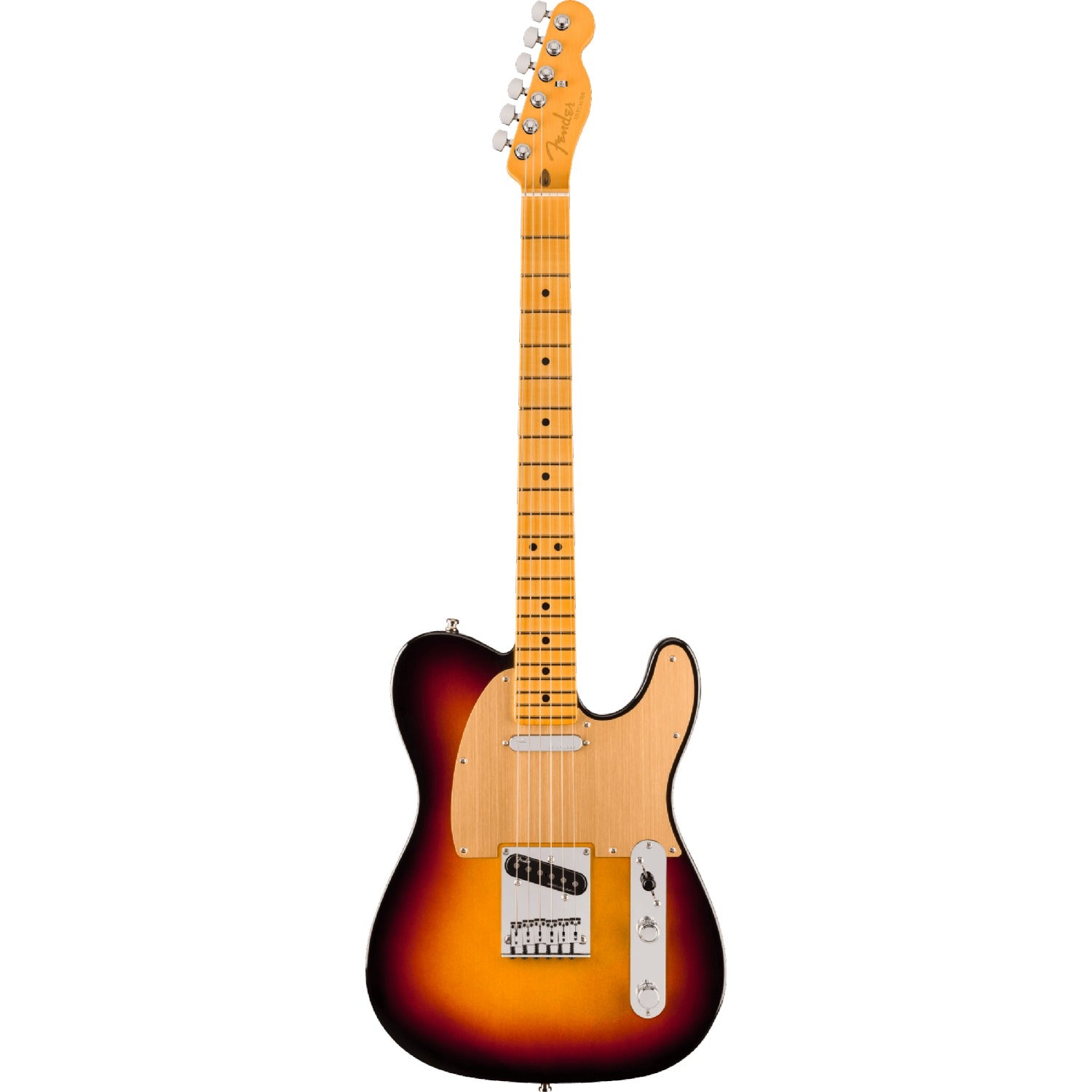 Fender Electric Guitars Ultraburst / Maple Fender American Ultra II Telecaster 6 String Electric Guitar
