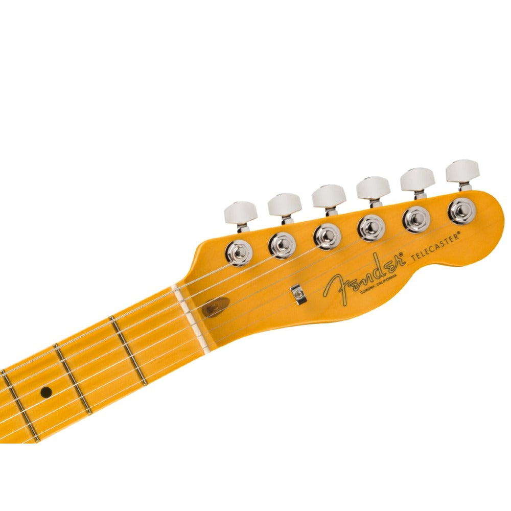 Fender Electric Guitars White Blonde Fender Limited Edition American Professional II Telecaster Thinline 6 String Electric Guitar