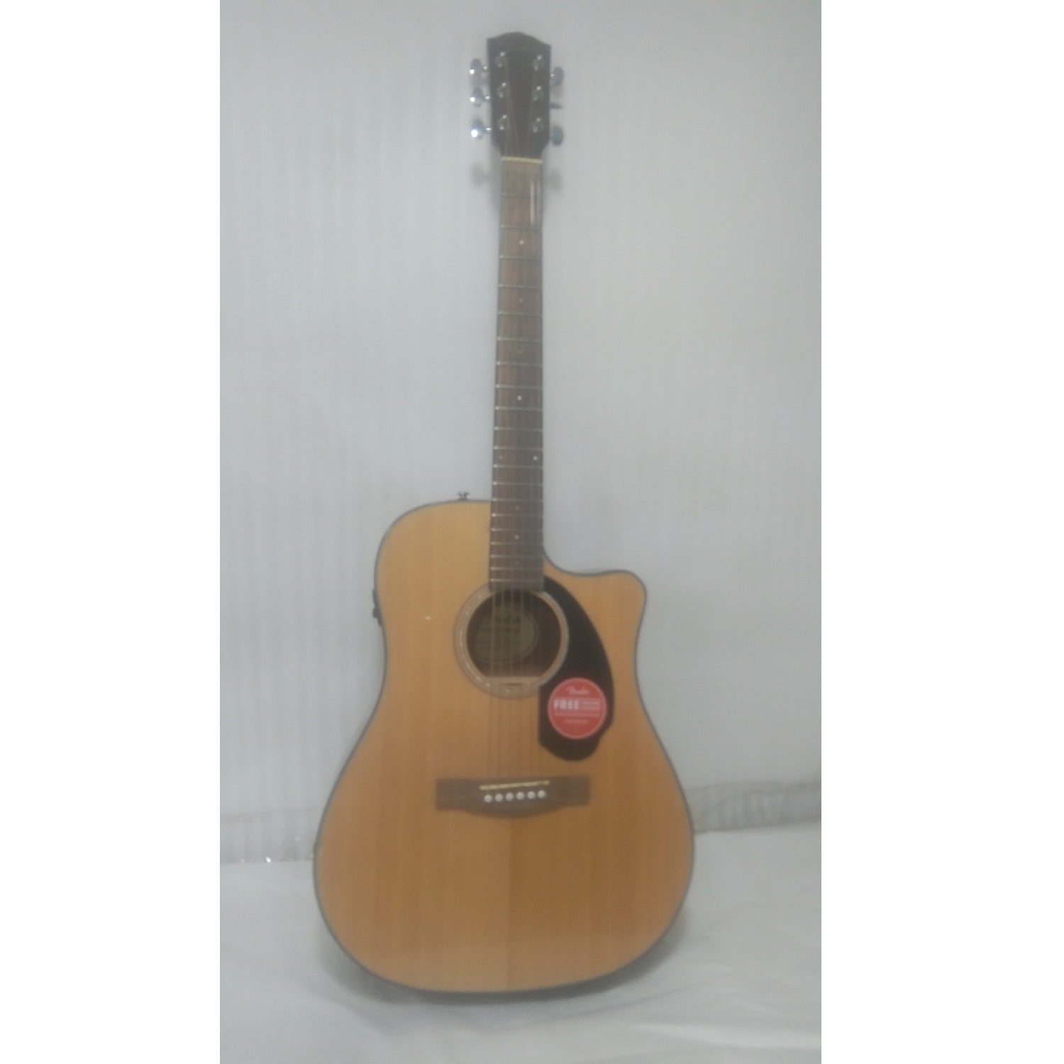Fender Electro Acoustic Guitars 2.02401E+11 Fender CD-60SCE Dreadnought Electro-Acoustic Guitar - Open Box B Stock