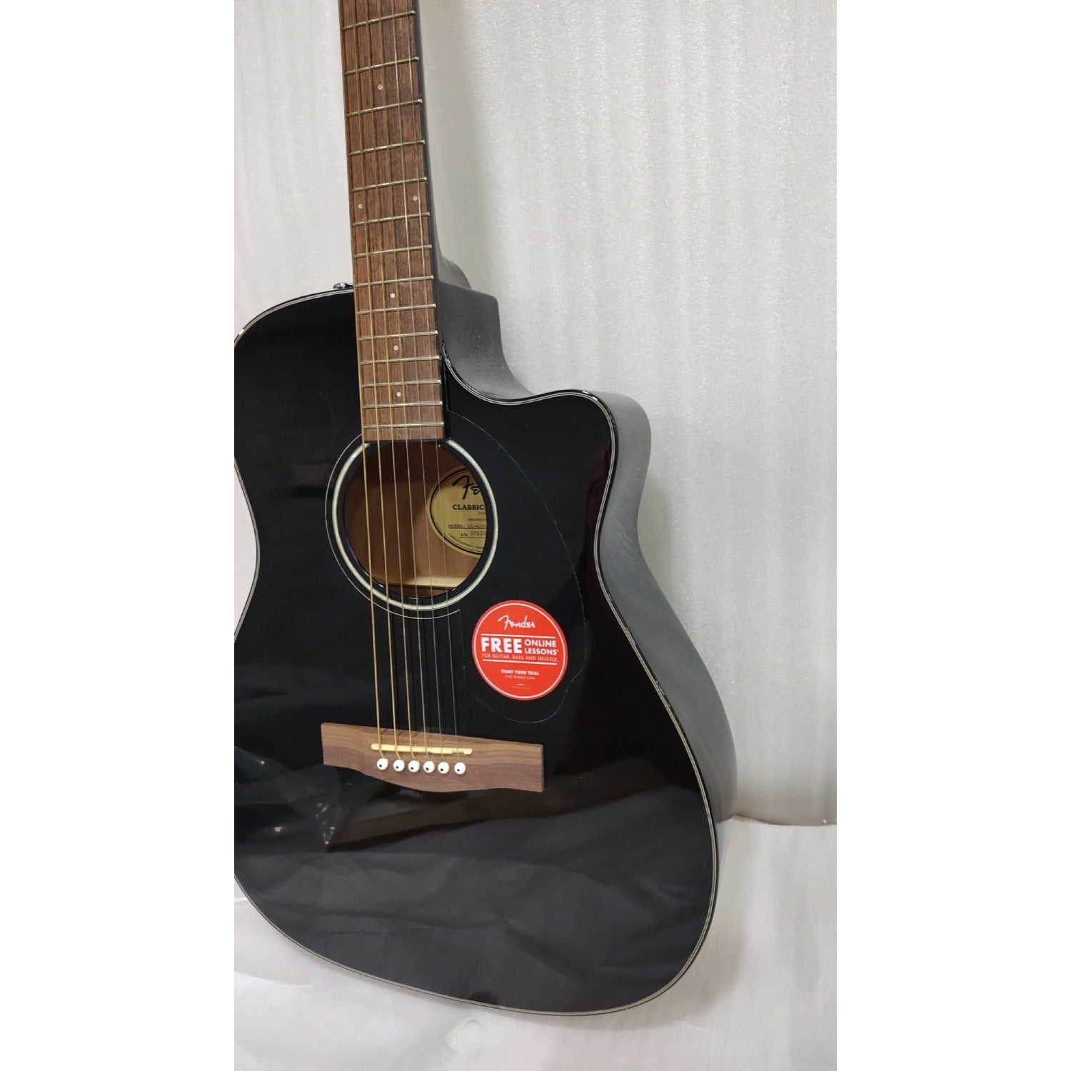 Fender Electro Acoustic Guitars 2.03E+11 Fender CC-60SCE Concert Electro-Acoustic Guitar - Open Box