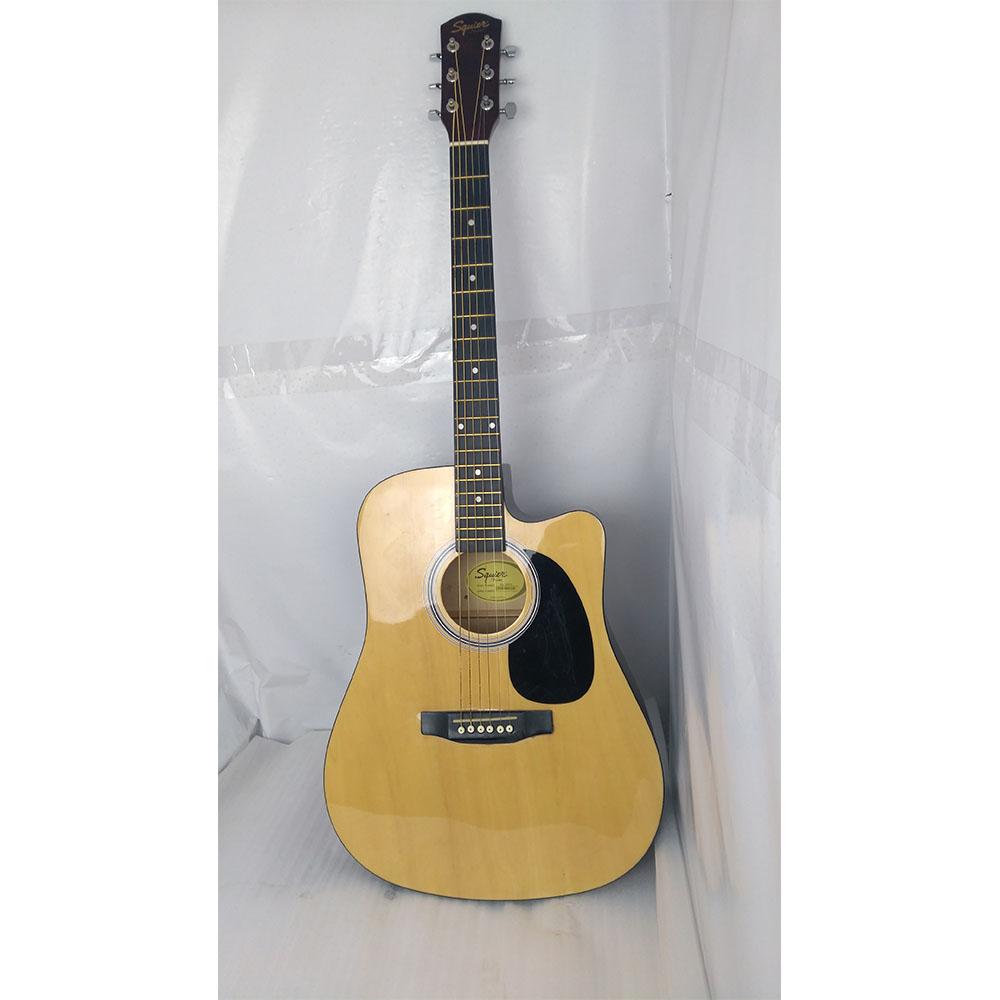 fender electro acoustic guitars 202101580382 fender sa105ce electro - acoustic guitar - natural - open box b stock #barcode_202101580382