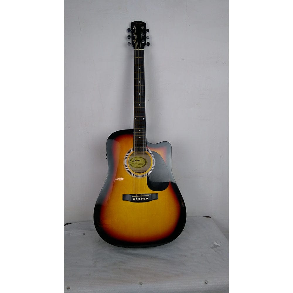 fender electro acoustic guitars 202101707439 fender sa105ce electro - acoustic guitar - sunburst - open box b stock #barcode_202101707467