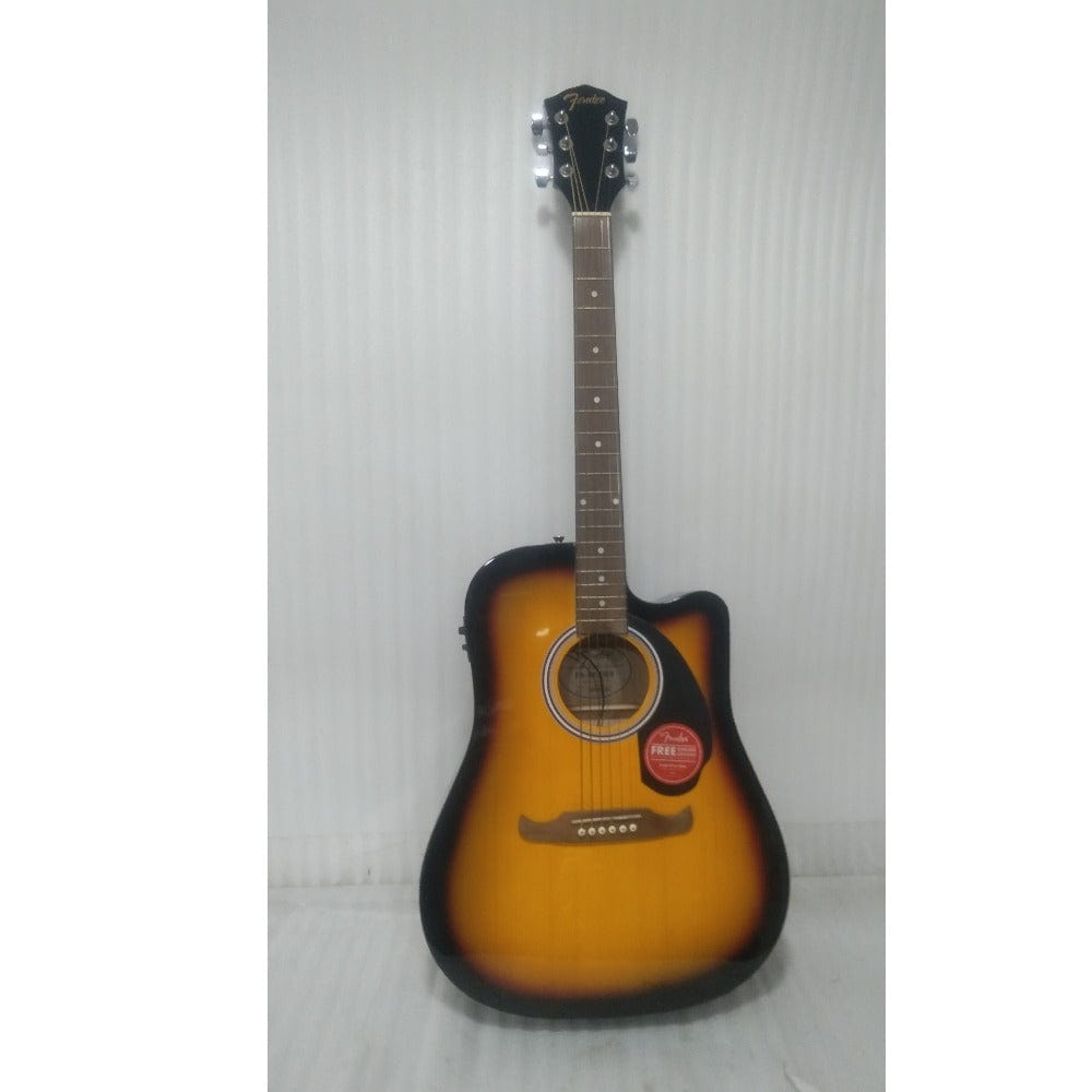 fender electro acoustic guitars 202101745829 fender fa-125ce dreadnought electro acoustic guitar - sunburst - open box b stock #barcode_202101745829