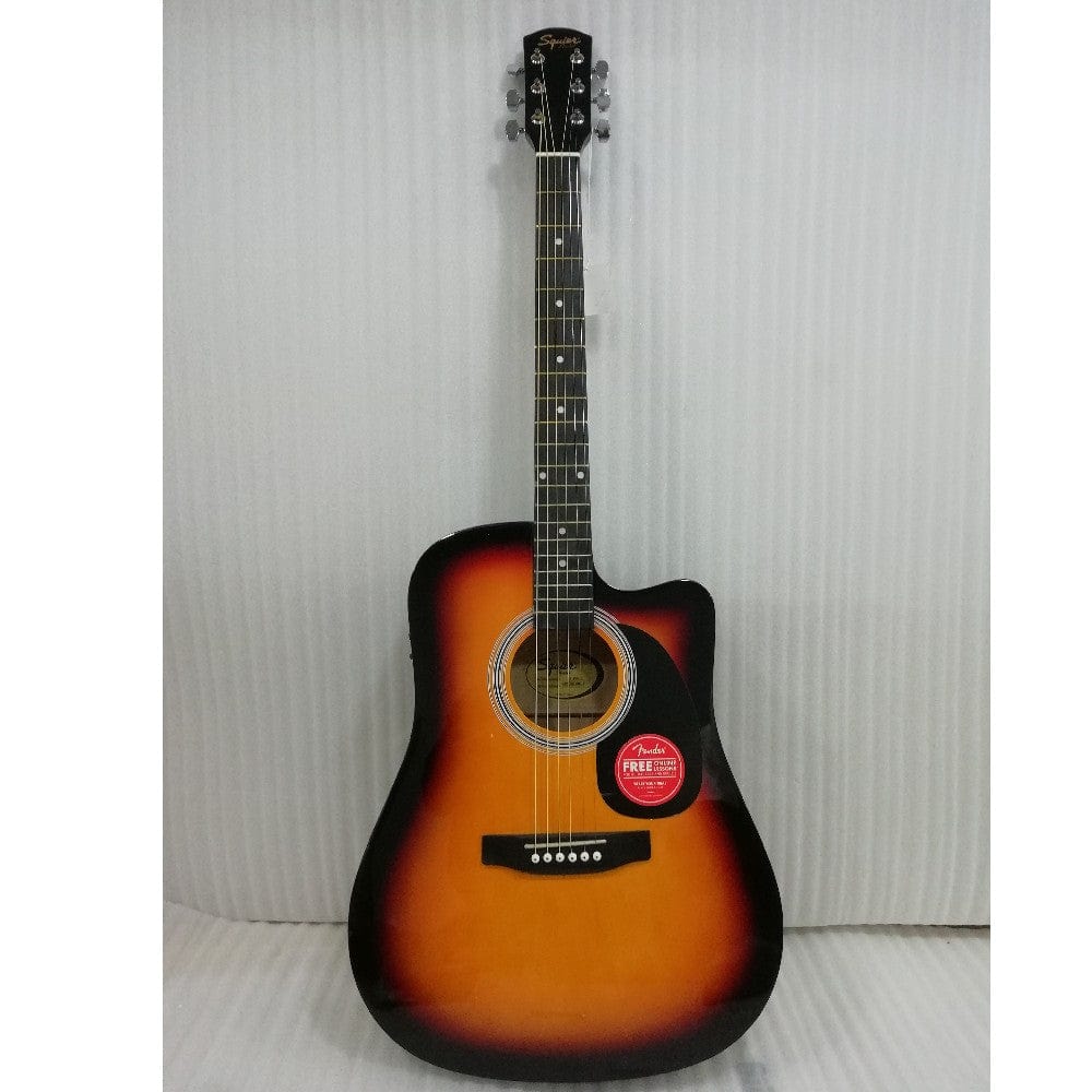 Fender SA105CE Electro - Acoustic Guitar - Sunburst - Open Box B Stock