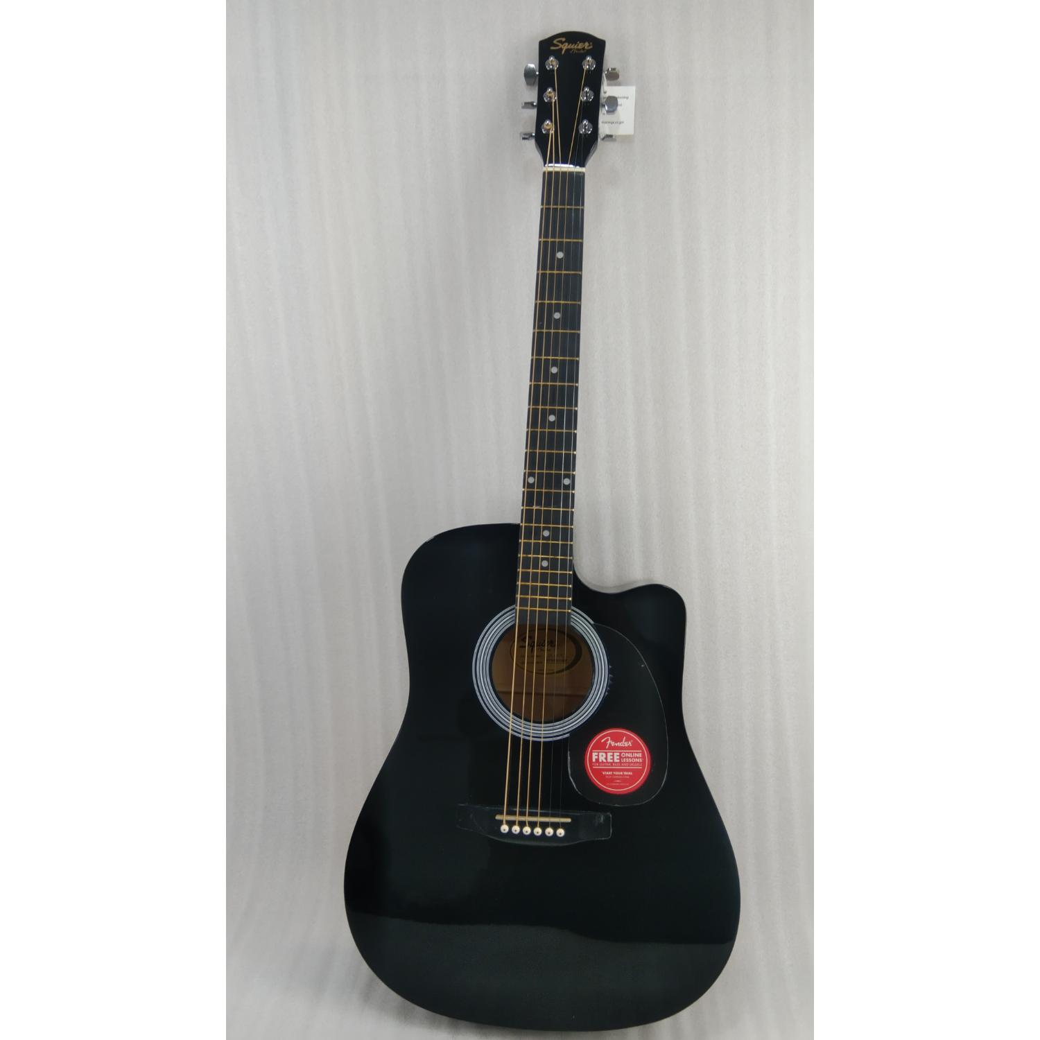 Fender Electro Acoustic Guitars 202501087070 Fender Squier SA-105CE Cutaway Electro Acoustic Guitar - Open Box
