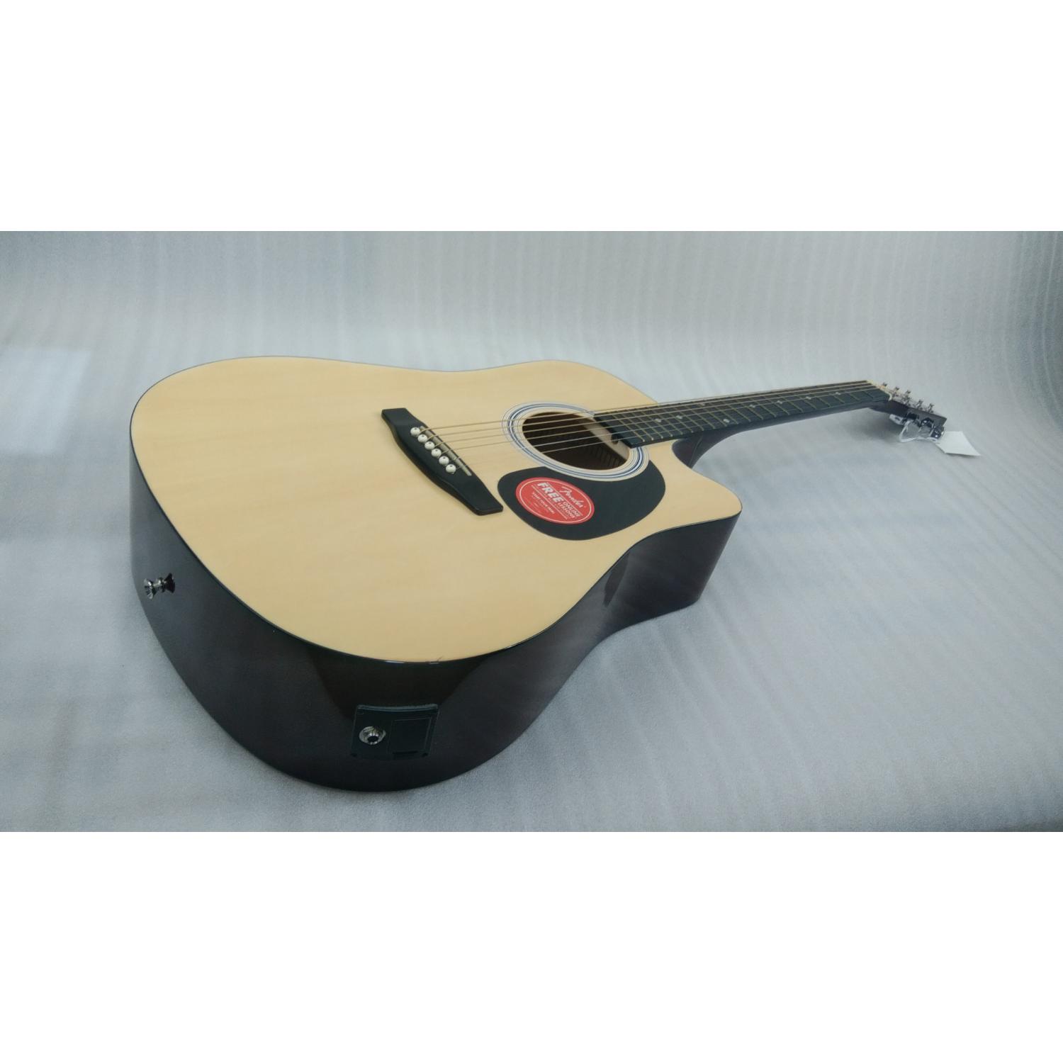 Fender Electro Acoustic Guitars 202501087160 Fender SA105CE Electro - Acoustic Guitar - Natural - Open Box