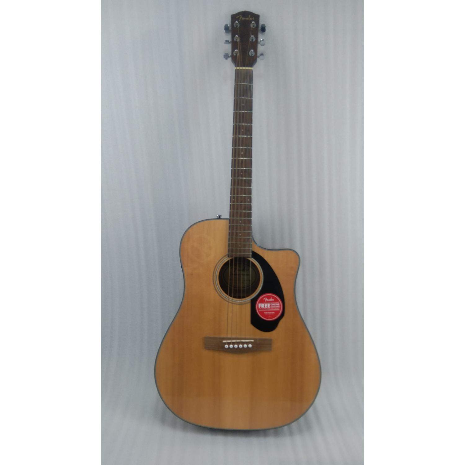 Fender Electro Acoustic Guitars 202501113580 Fender CD-60SCE Dreadnought Electro-Acoustic Guitar - Open Box