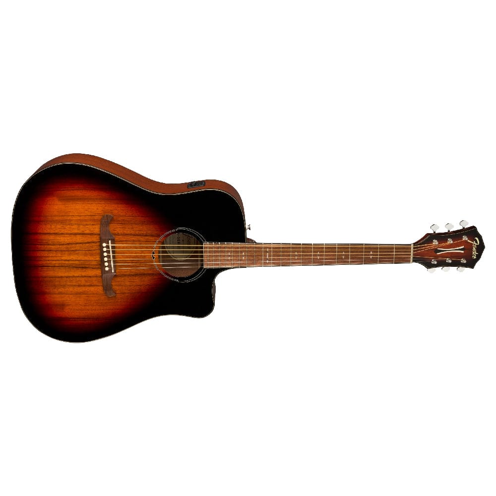 fender electro acoustic guitars 3ts fender limited edition fa-325ce dao exotic dreadnought electro acoustic guitar