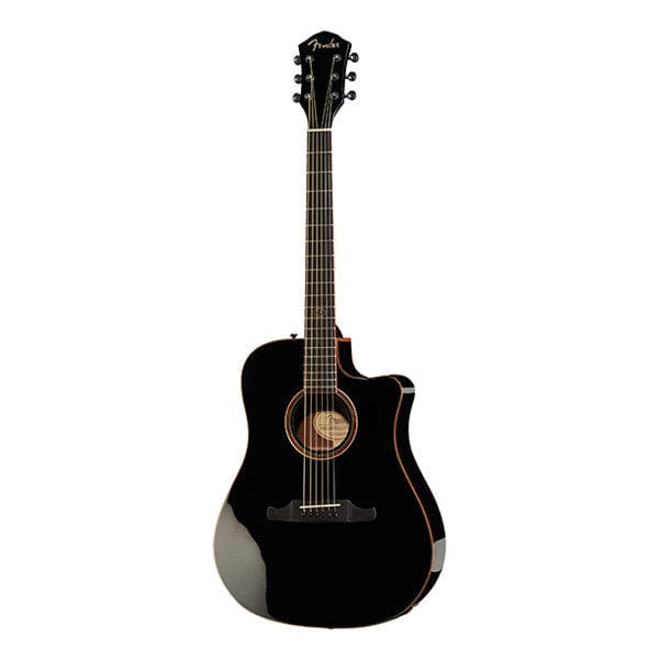 fender electro acoustic guitars black high gloss fender f-1020sce dreadnought cutaway electro acoustic guitar #color_black-high-gloss