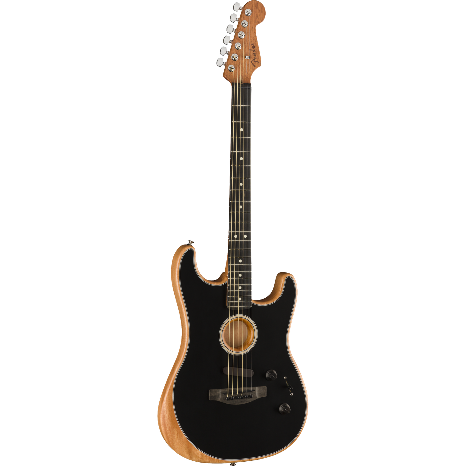 Fender Electro Acoustic Guitars Fender Acoustasonic Stratocaster 6-Strings Electro Acoustic Guitar With Gig Bag