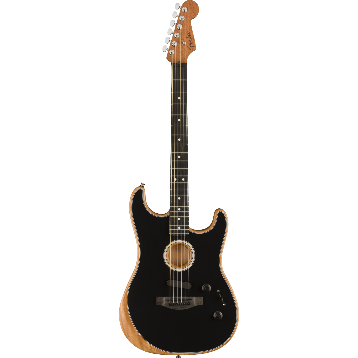 Fender Electro Acoustic Guitars Fender Acoustasonic Stratocaster 6-Strings Electro Acoustic Guitar With Gig Bag