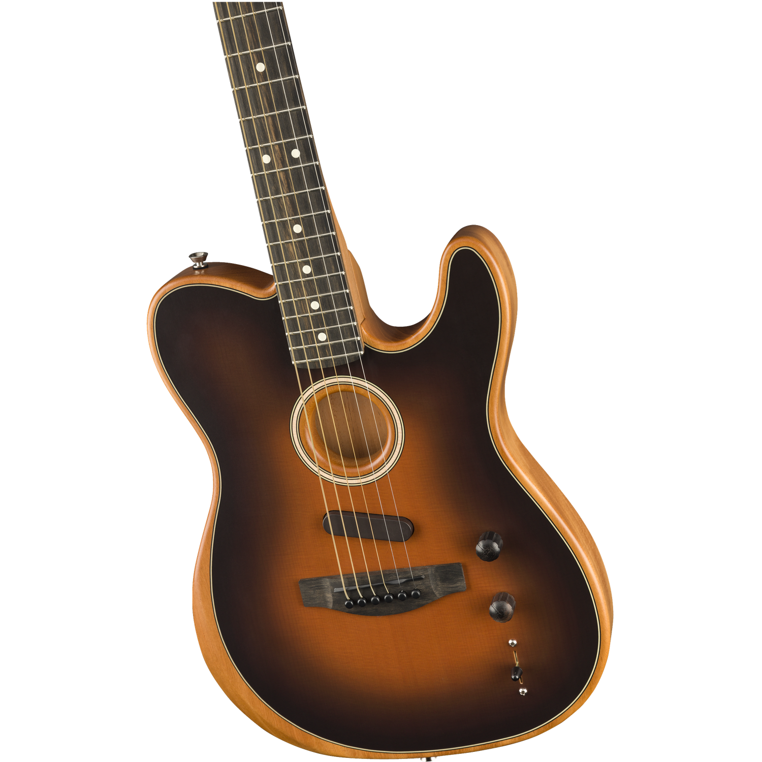 Fender Electro Acoustic Guitars Fender American Acoustasonic Telecaster 6 String Electro Acoustic Guitar