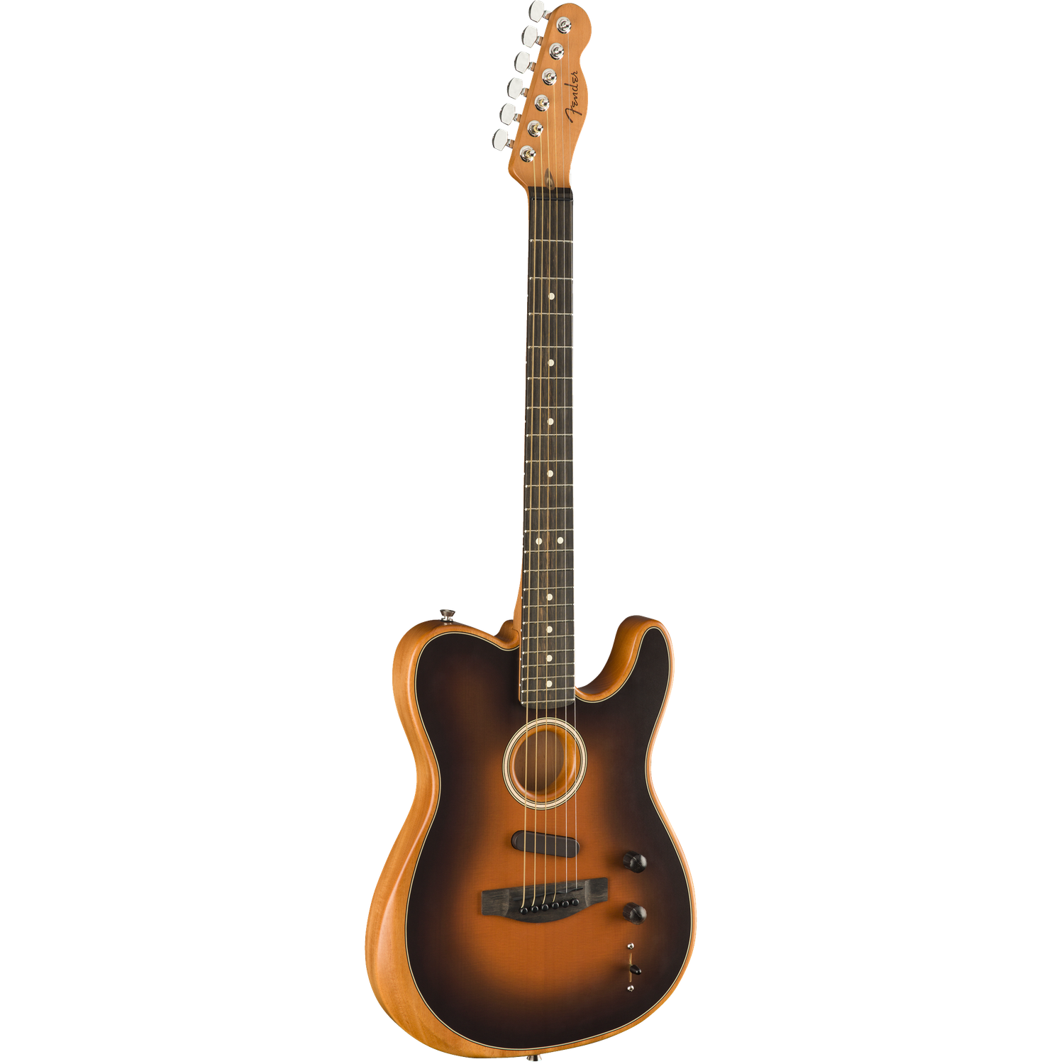 Fender Electro Acoustic Guitars Fender American Acoustasonic Telecaster 6 String Electro Acoustic Guitar