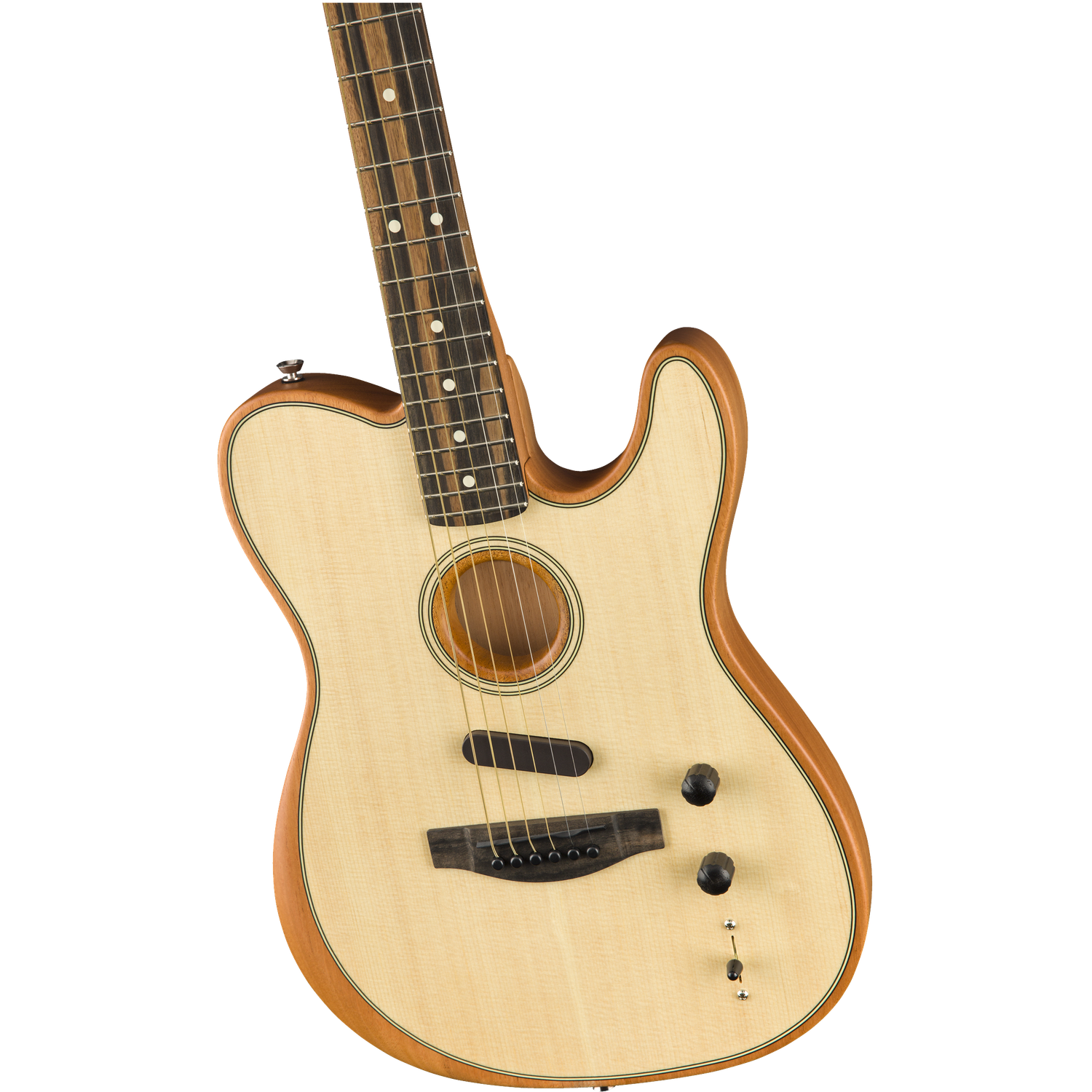 Fender Electro Acoustic Guitars Fender American Acoustasonic Telecaster 6 String Electro Acoustic Guitar